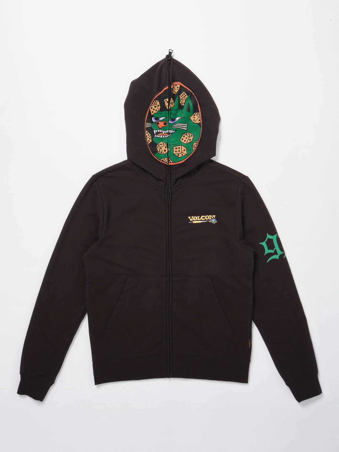 Sweat à capuche Full Zip Nando Von Arb - BLACK - (ENFANT) - Image 4