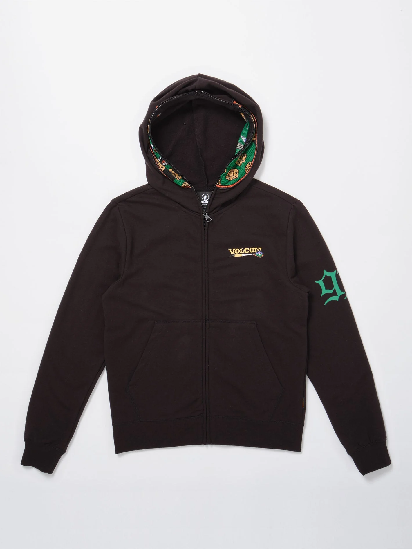 Sweat à capuche Full Zip Nando Von Arb - BLACK - (ENFANT) - Image 6