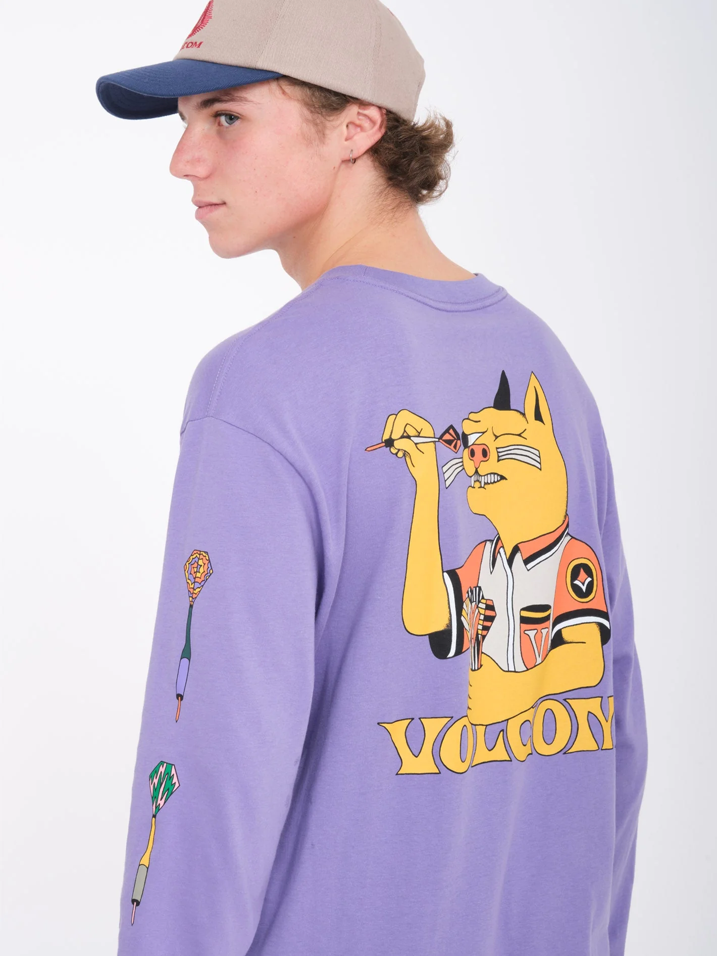 T-shirt Nando Von Arb - PAISLEY PURPLE