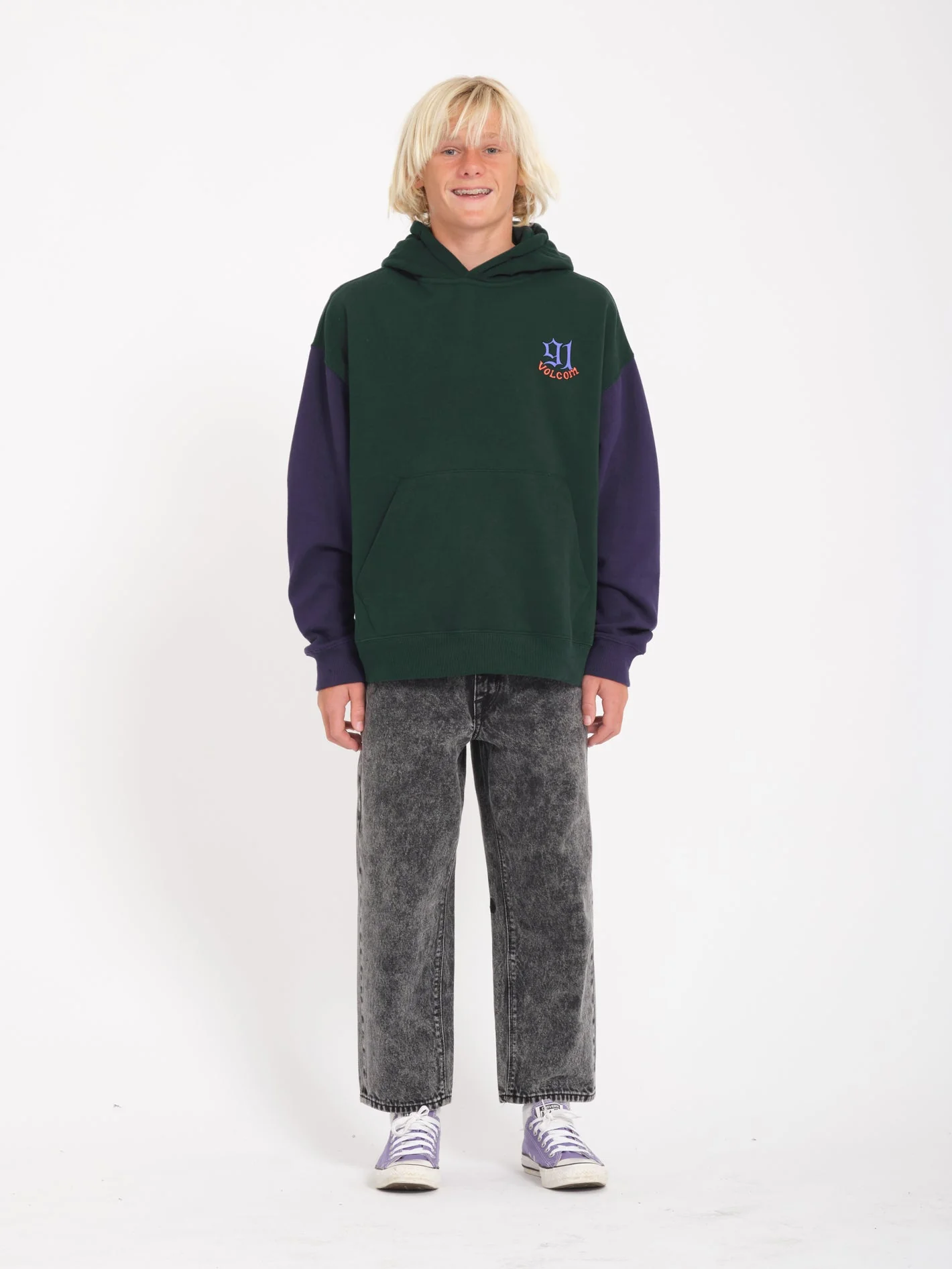 Sweat à Capuche Nando Von Arb - PONDEROSA PINE - (ENFANT) - Image 2