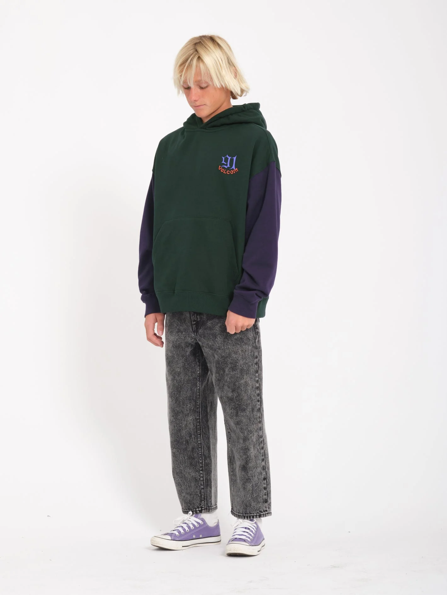 Sweat à Capuche Nando Von Arb - PONDEROSA PINE - (ENFANT) - Image 3