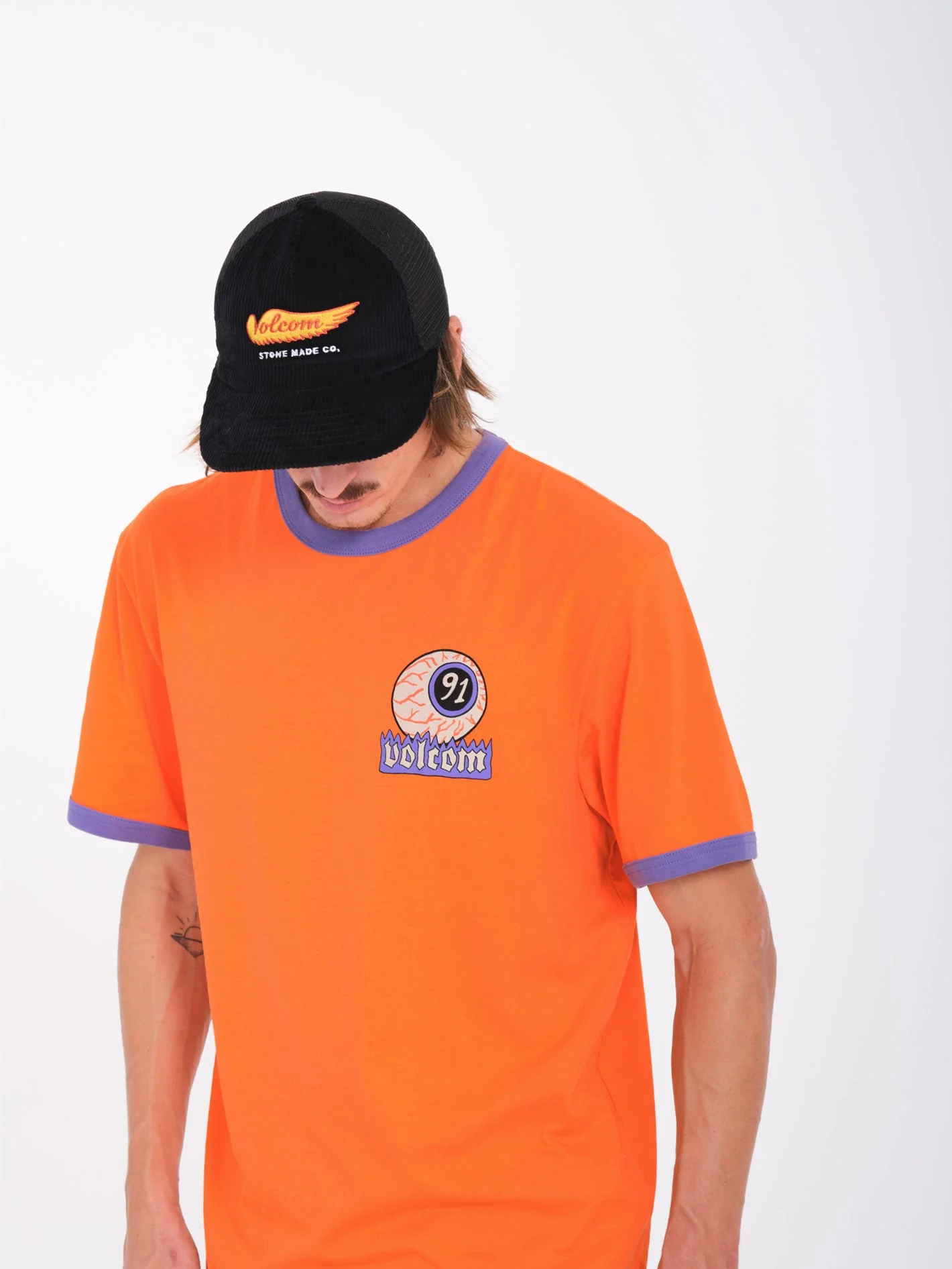 T-shirt Nando Von Arb Ringer - CARROT - Image 10