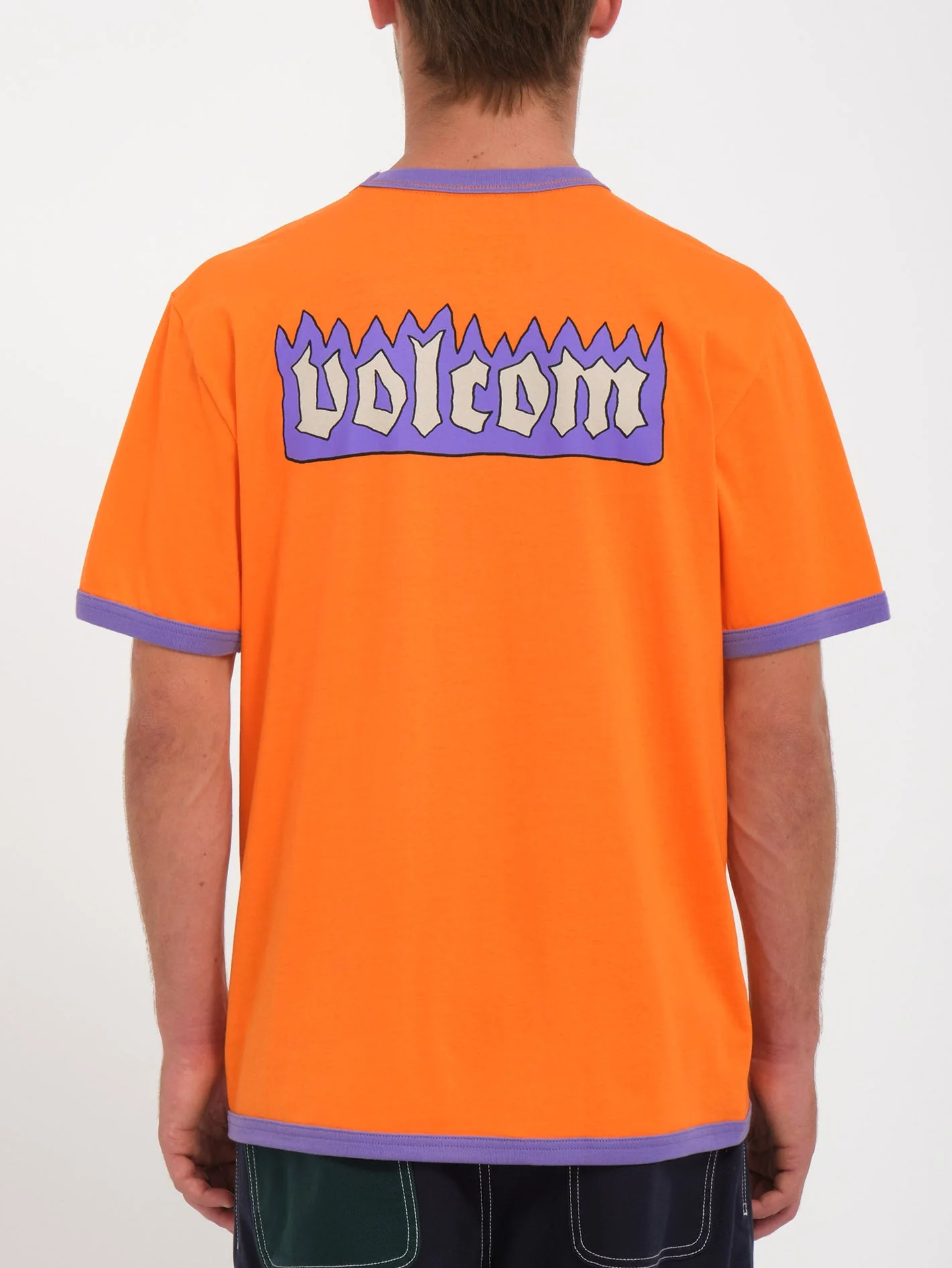 T-shirt Nando Von Arb Ringer - CARROT - Image 3
