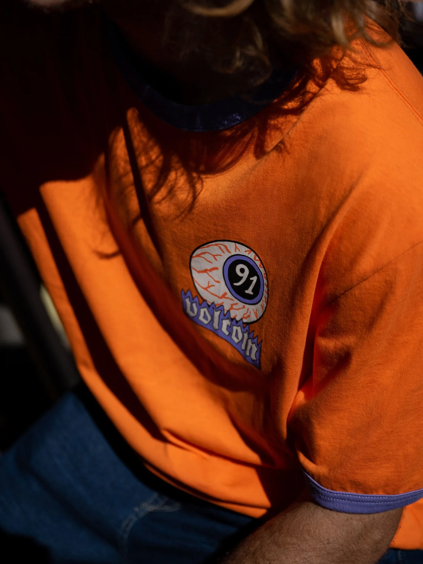 T-shirt Nando Von Arb Ringer - CARROT - Image 4