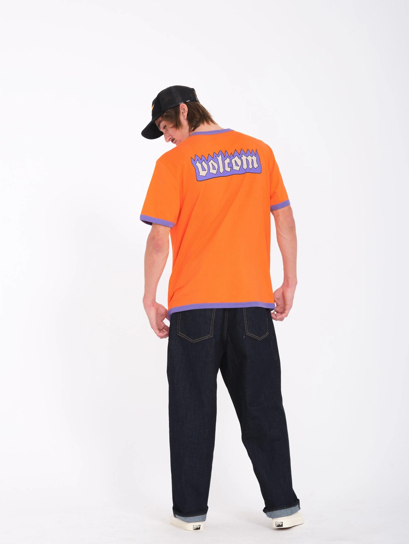 T-shirt Nando Von Arb Ringer - CARROT - Image 9