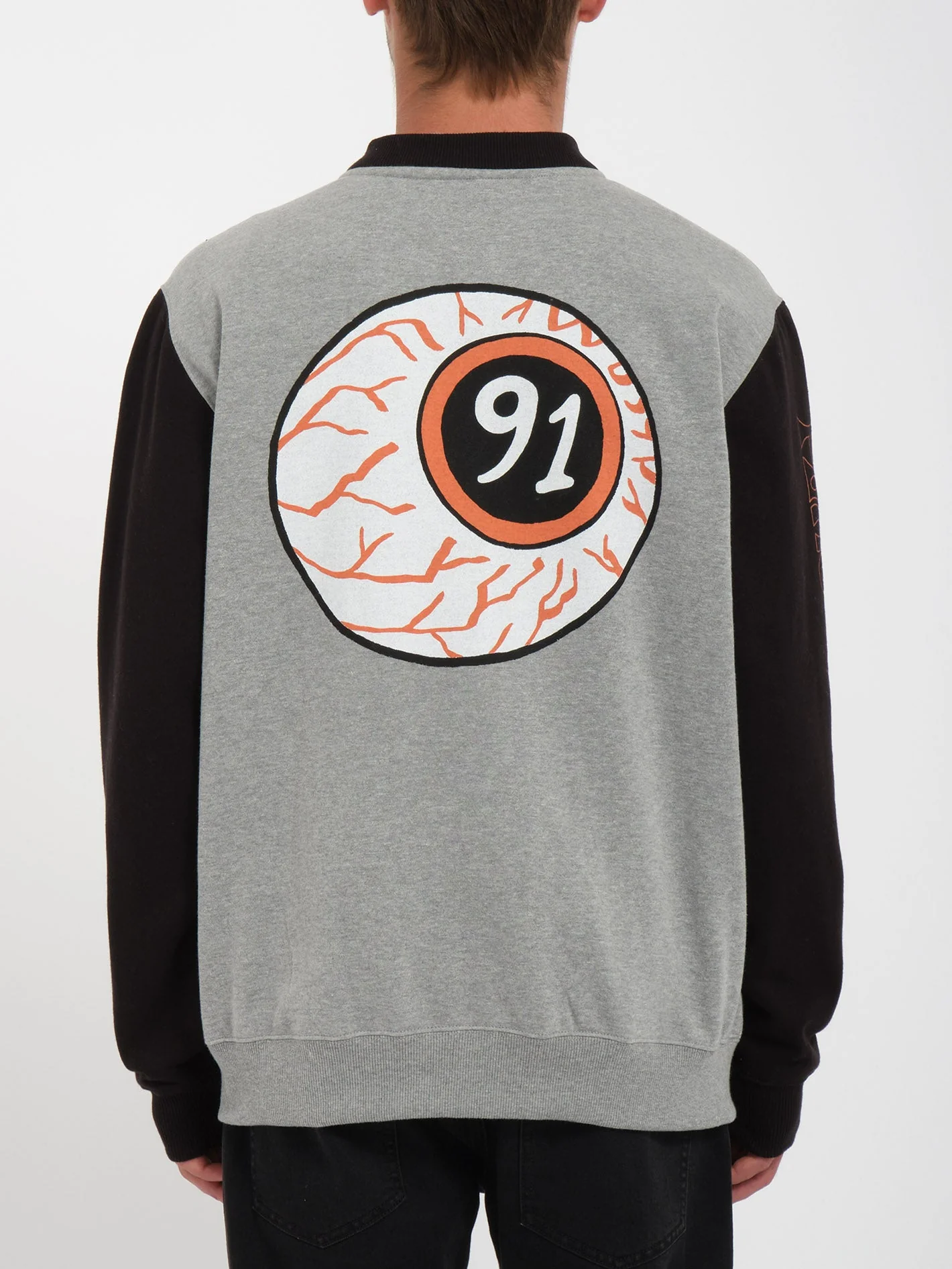 Sweat Zippé Nando Von Arb - HEATHER GREY - Image 2