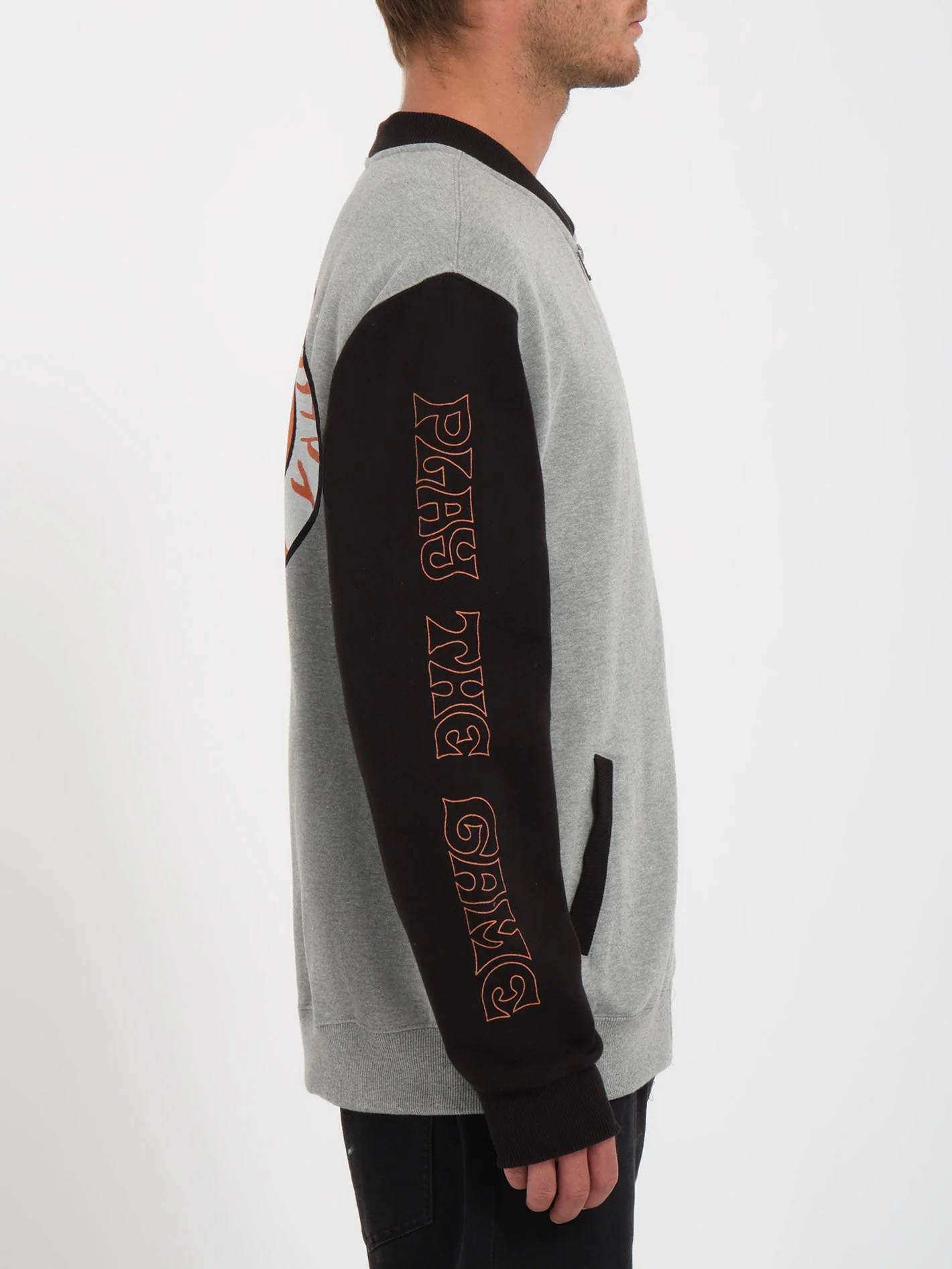 Sweat Zippé Nando Von Arb - HEATHER GREY - Image 4