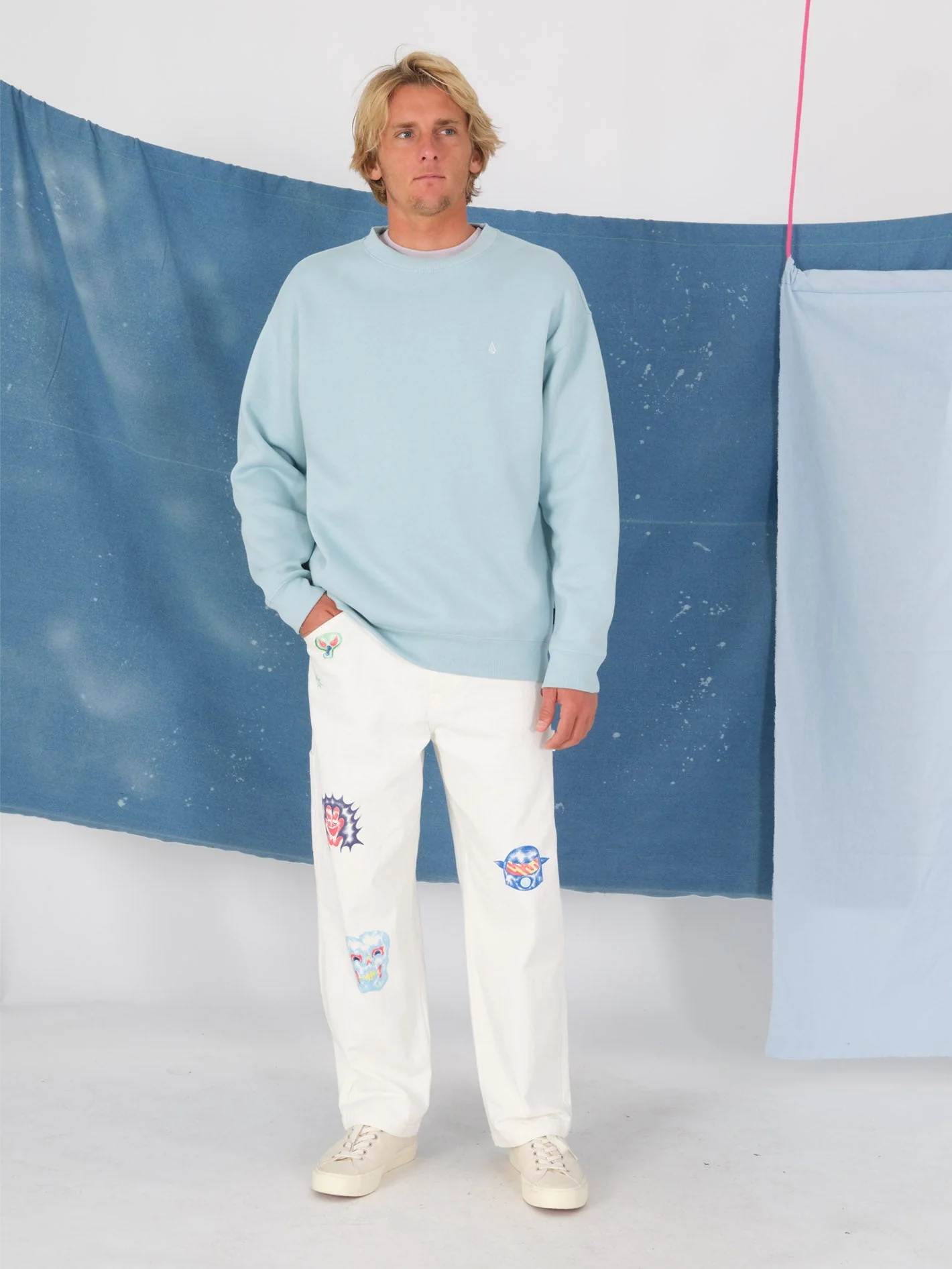 Pantalon Sam Ryser - WHITECAP GREY - Image 4