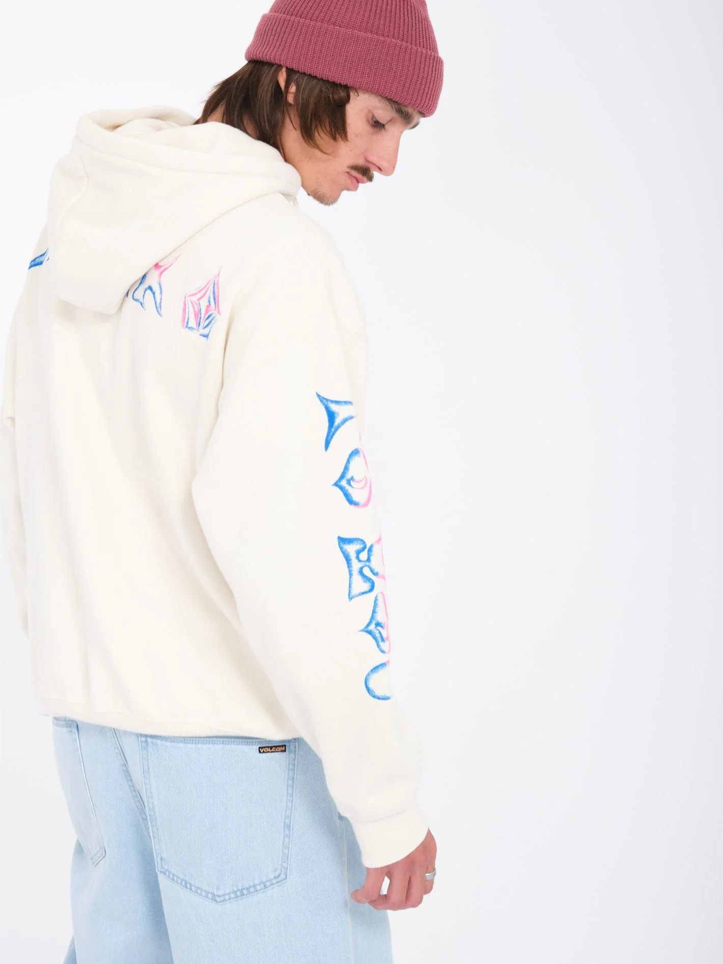 Sweat à capuche Sam Ryser - OFF WHITE - Image 7