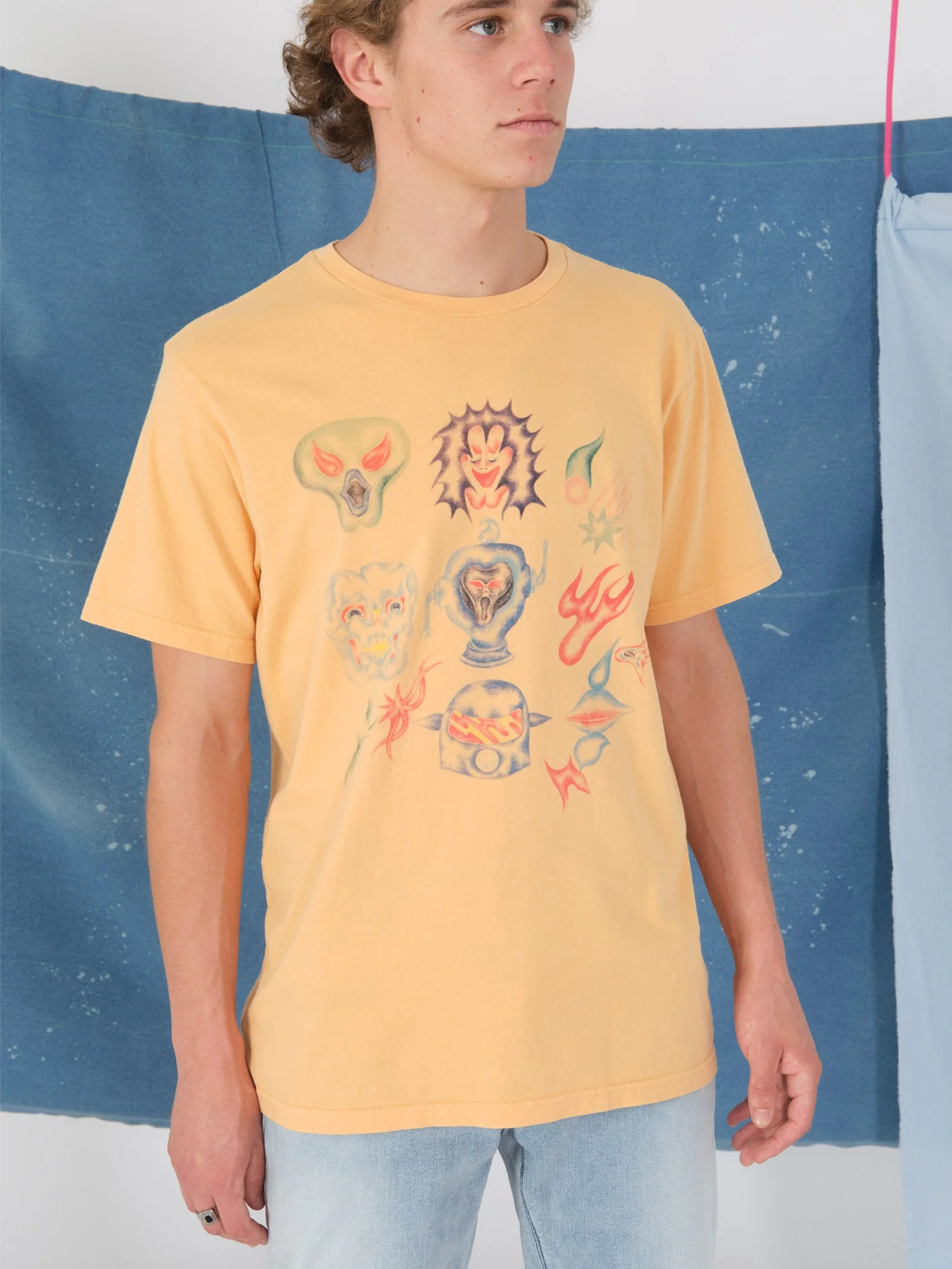 T-shirt Sam Ryser - FLASH ORANGE