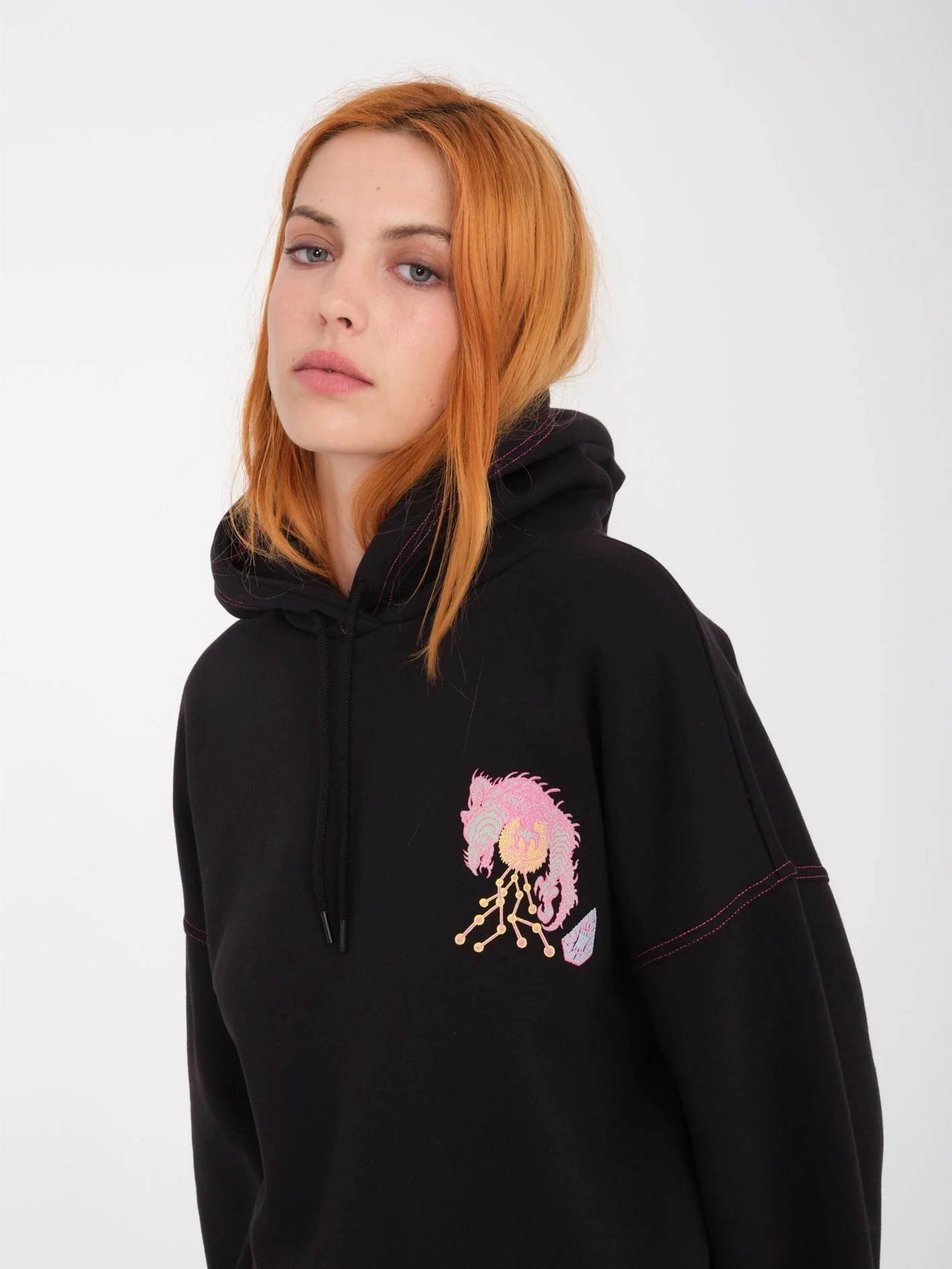 Sweat à capuche Tetsunori - BLACK - Image 4