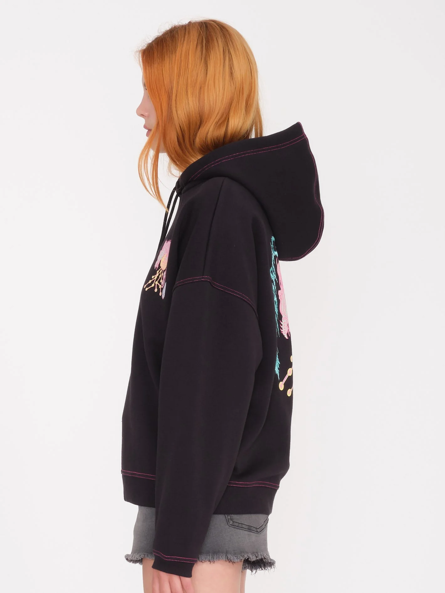 Sweat à capuche Tetsunori - BLACK - Image 5