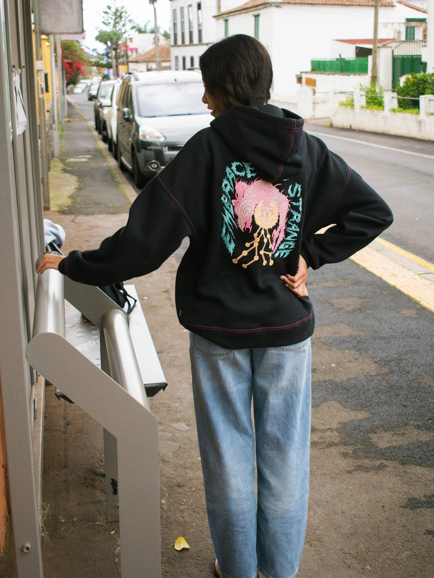 Sweat à capuche Tetsunori - BLACK - Image 6