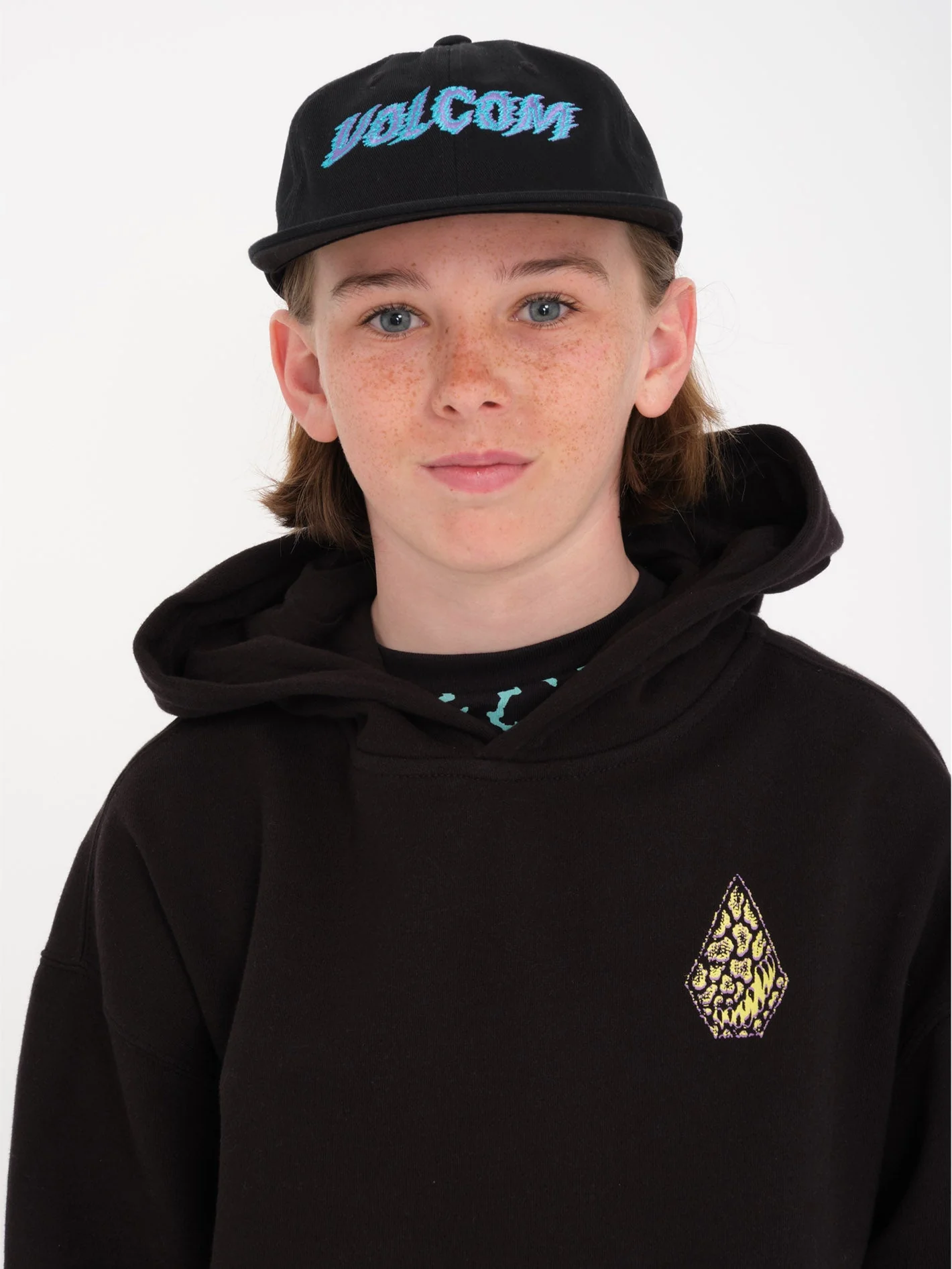 Sweat à capuche Tetsunori - BLACK - (ENFANT) - Image 3