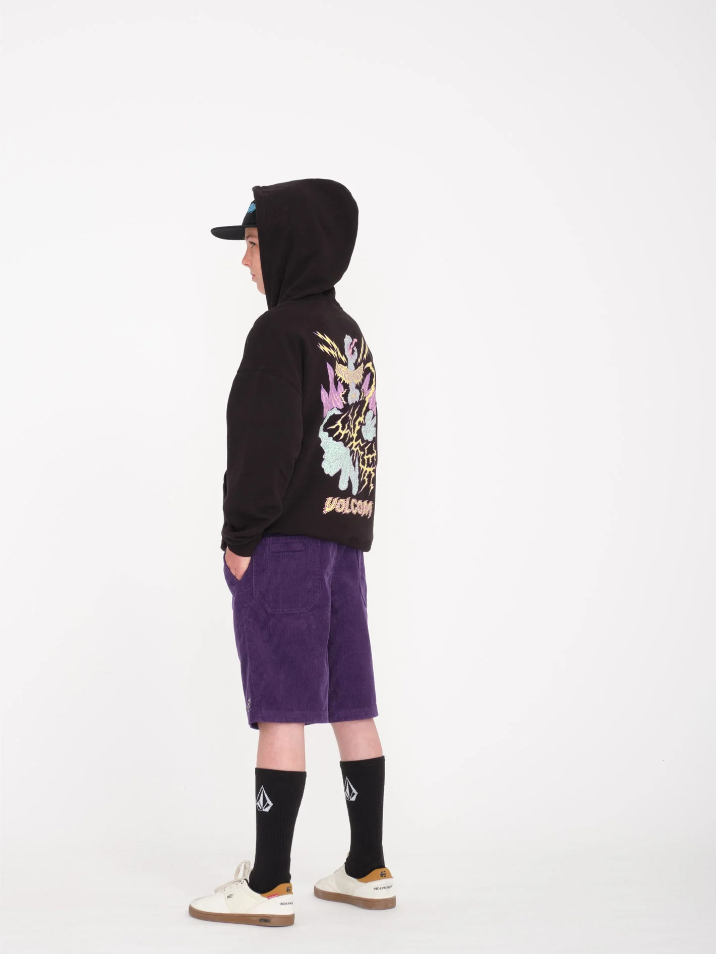 Sweat à capuche Tetsunori - BLACK - (ENFANT) - Image 8