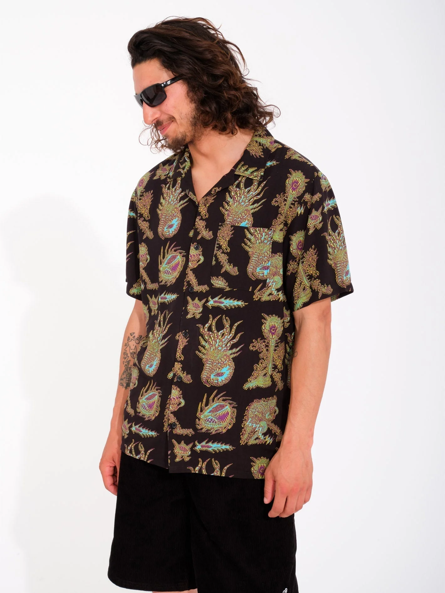 Chemise Tetsunori - BLACK