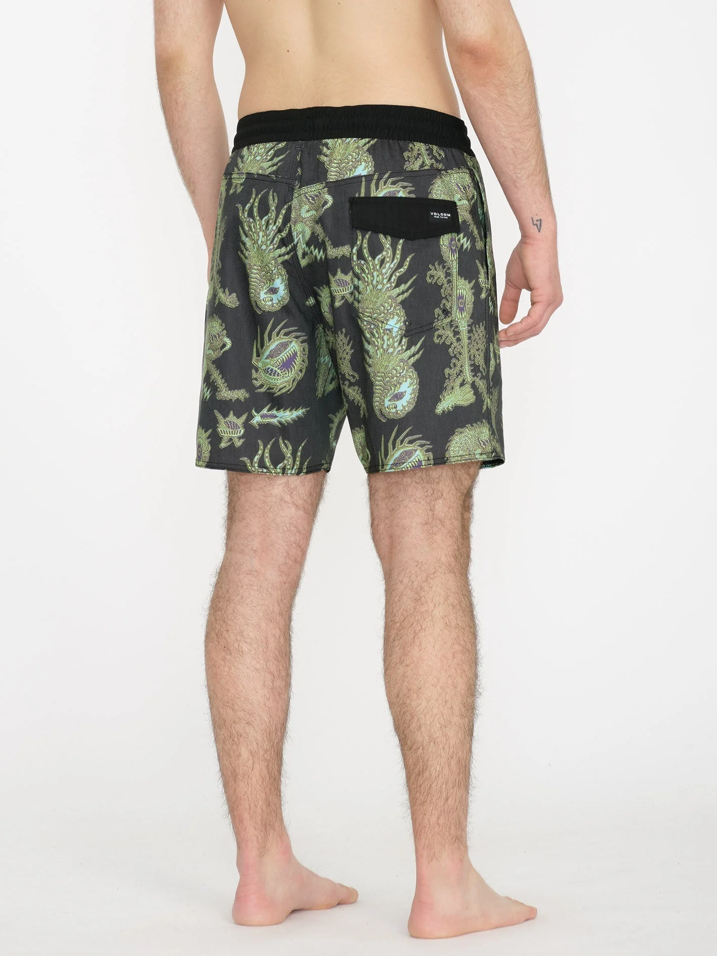 Boardshort Tetsunori Trunk 17" - BLACK - Image 2