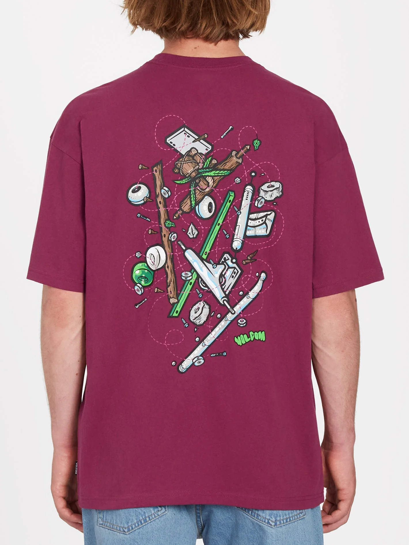 T-shirt Todd Bratrud 1 - PLUM - Image 4