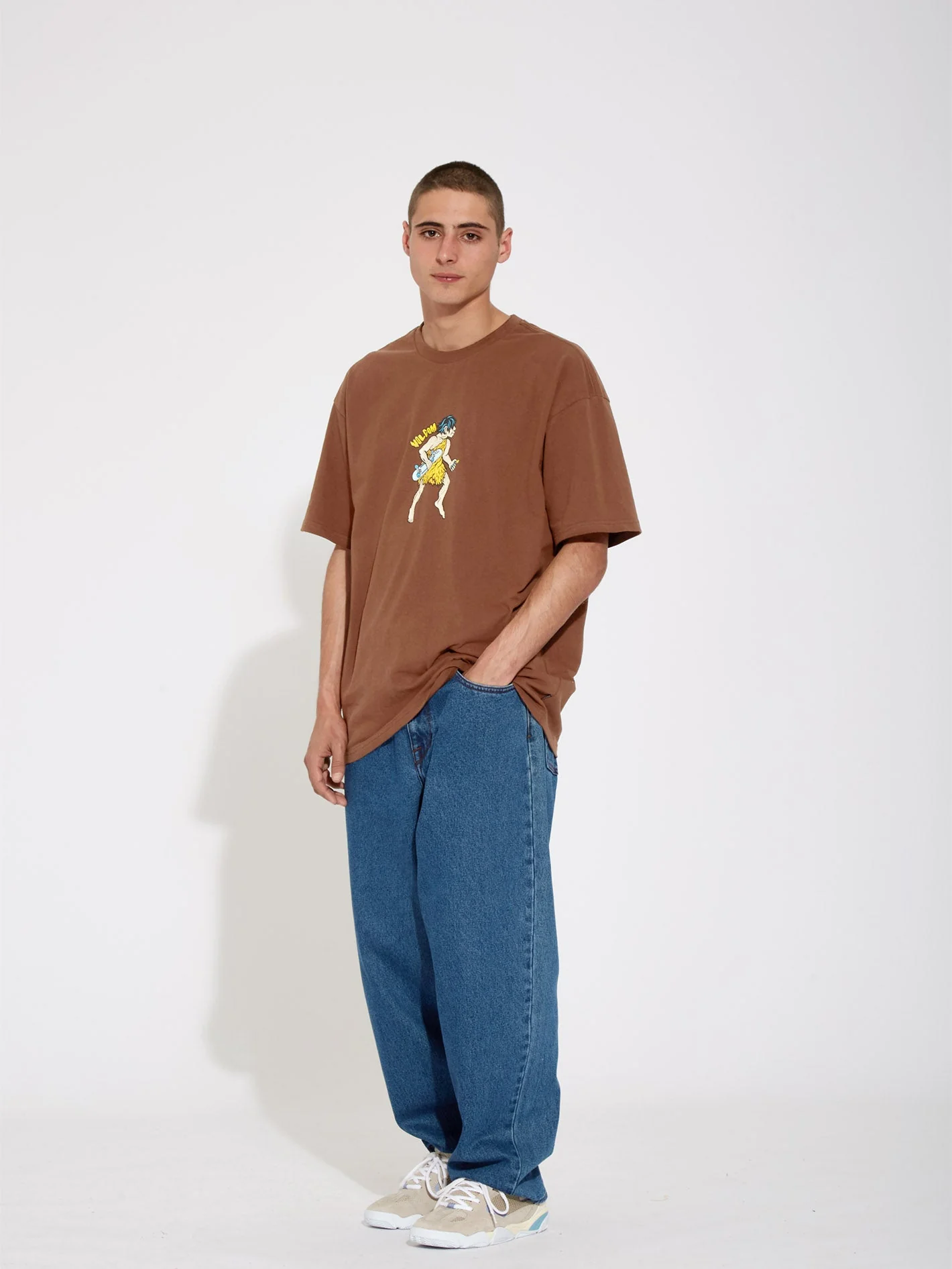 T-shirt Todd Bratrud 2 - BURRO BROWN