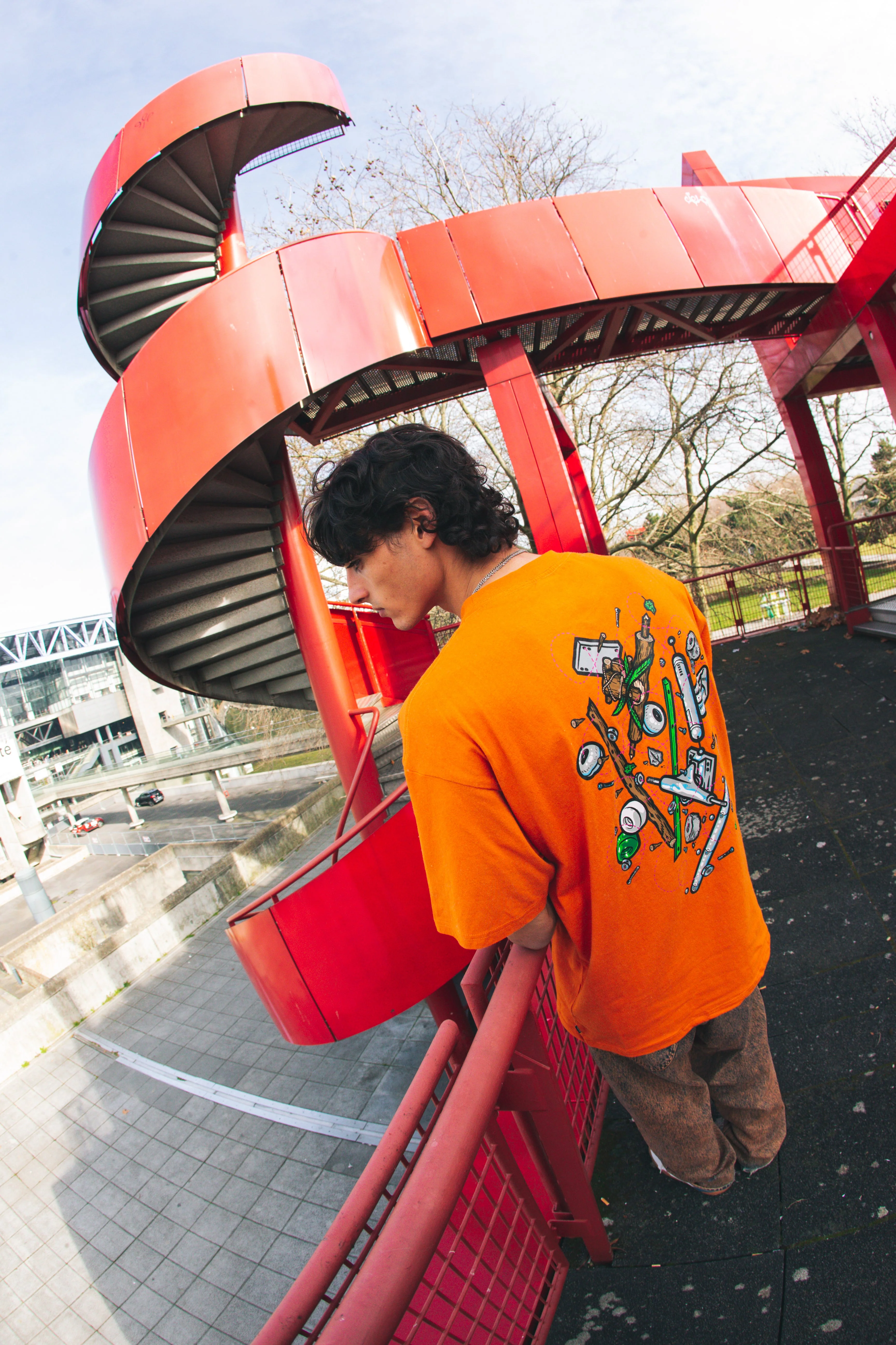 T-shirt Todd Bratrud 1 - SAFFRON - Image 2