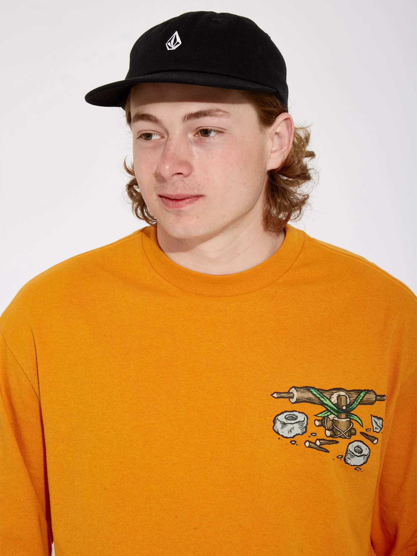 T-shirt Todd Bratrud - SAFFRON - Image 3