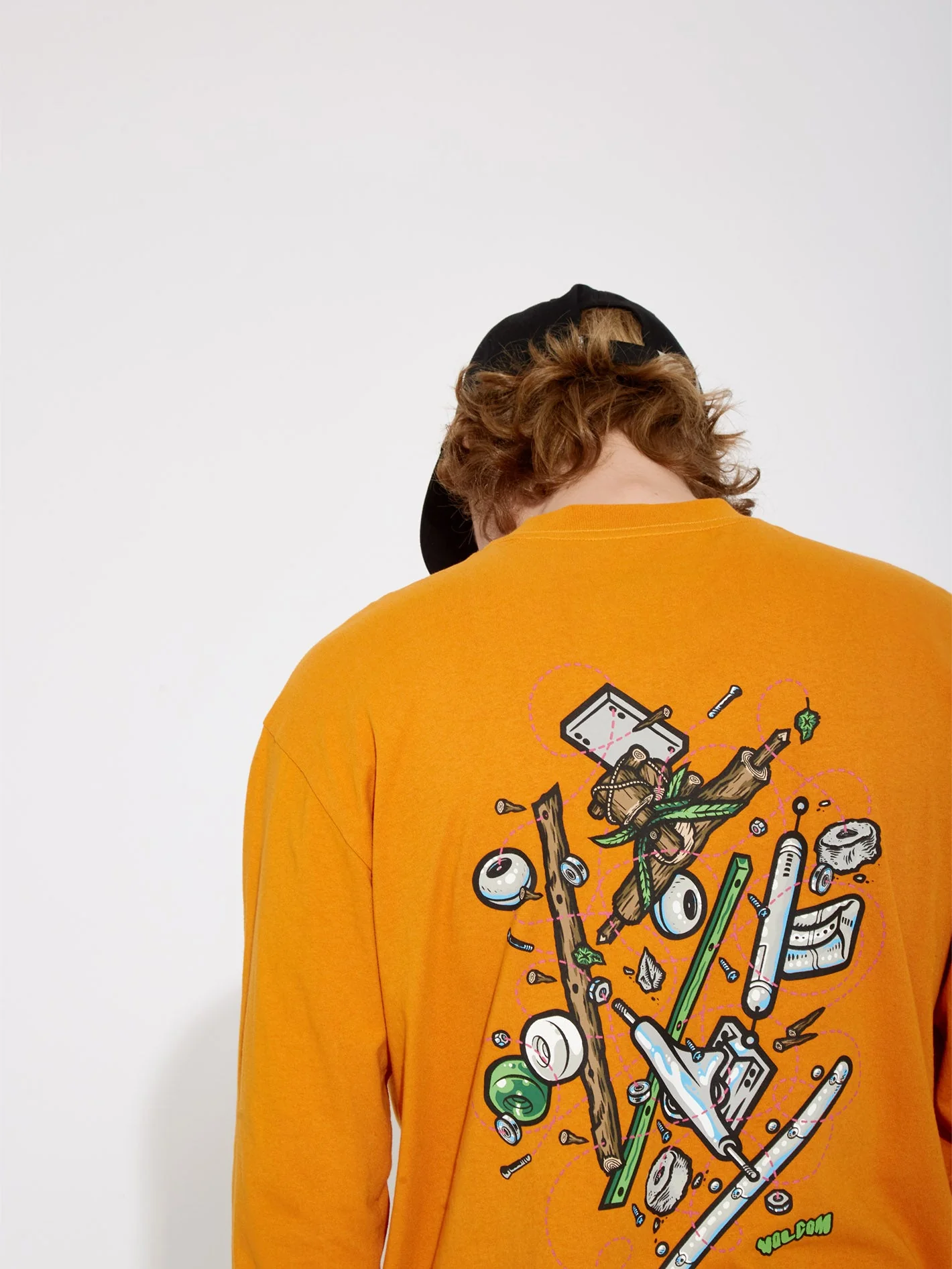 T-shirt Todd Bratrud - SAFFRON - Image 5