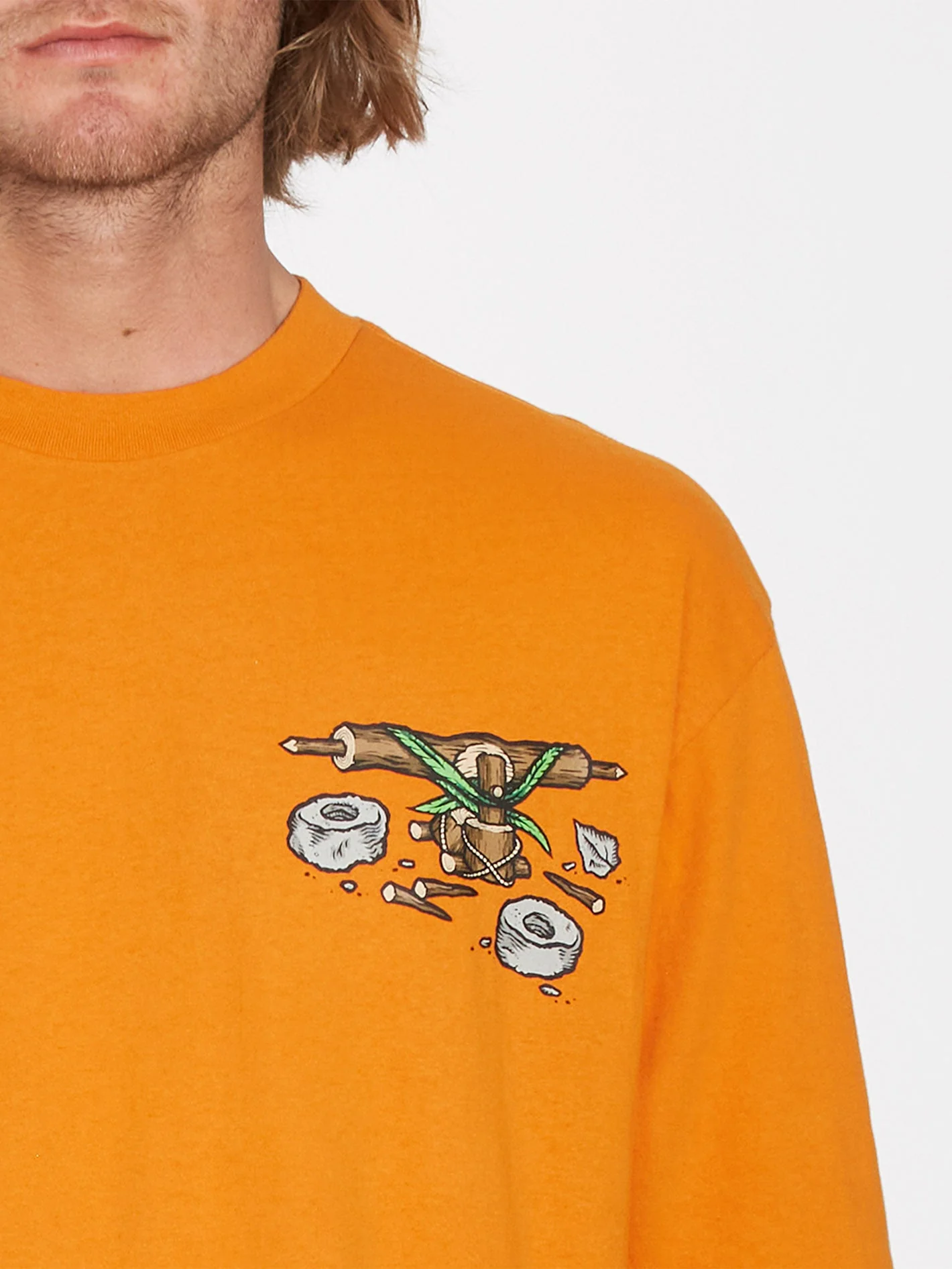 T-shirt Todd Bratrud - SAFFRON - Image 6