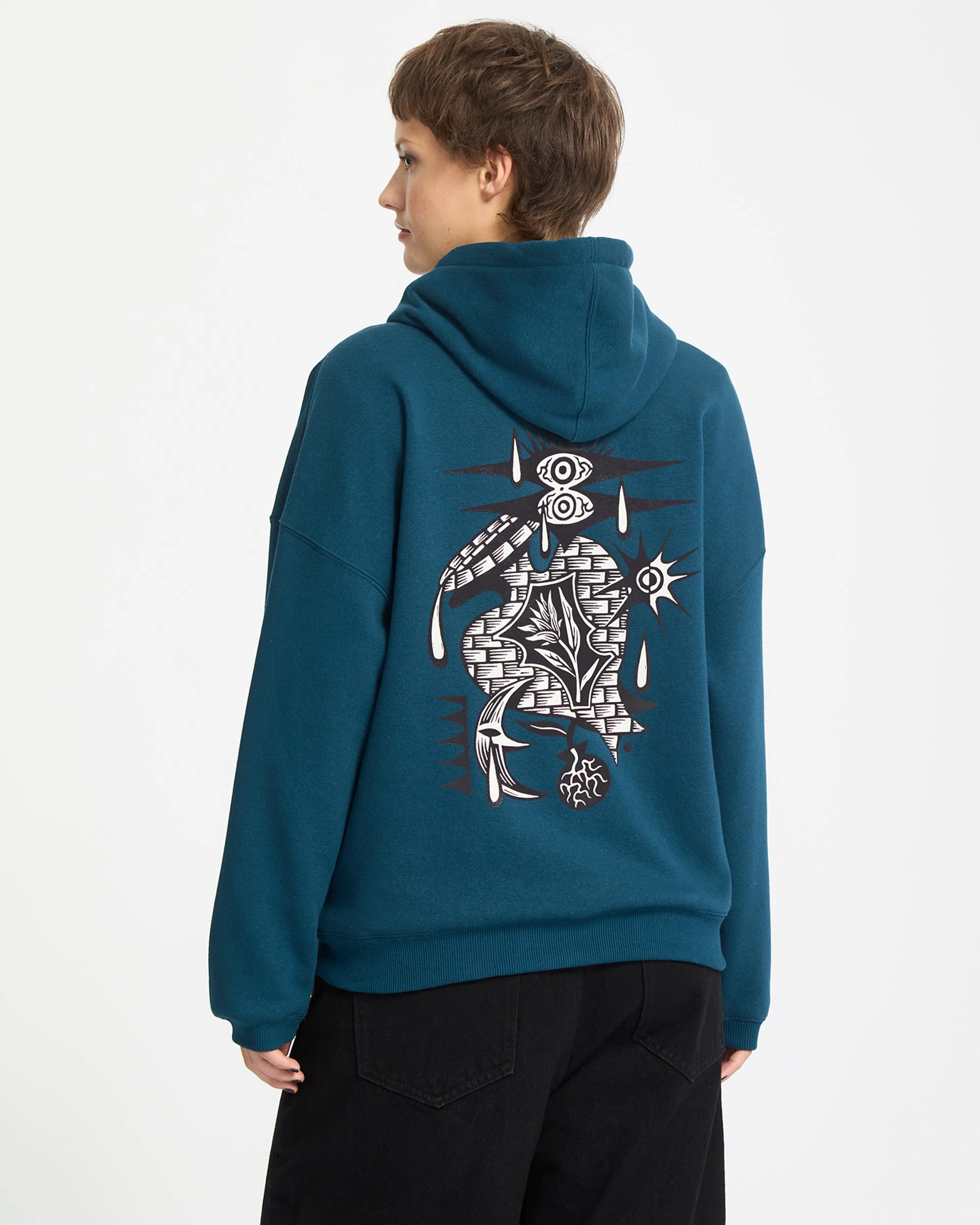 Sweat À Capuche Vaderetro - Emerald Green