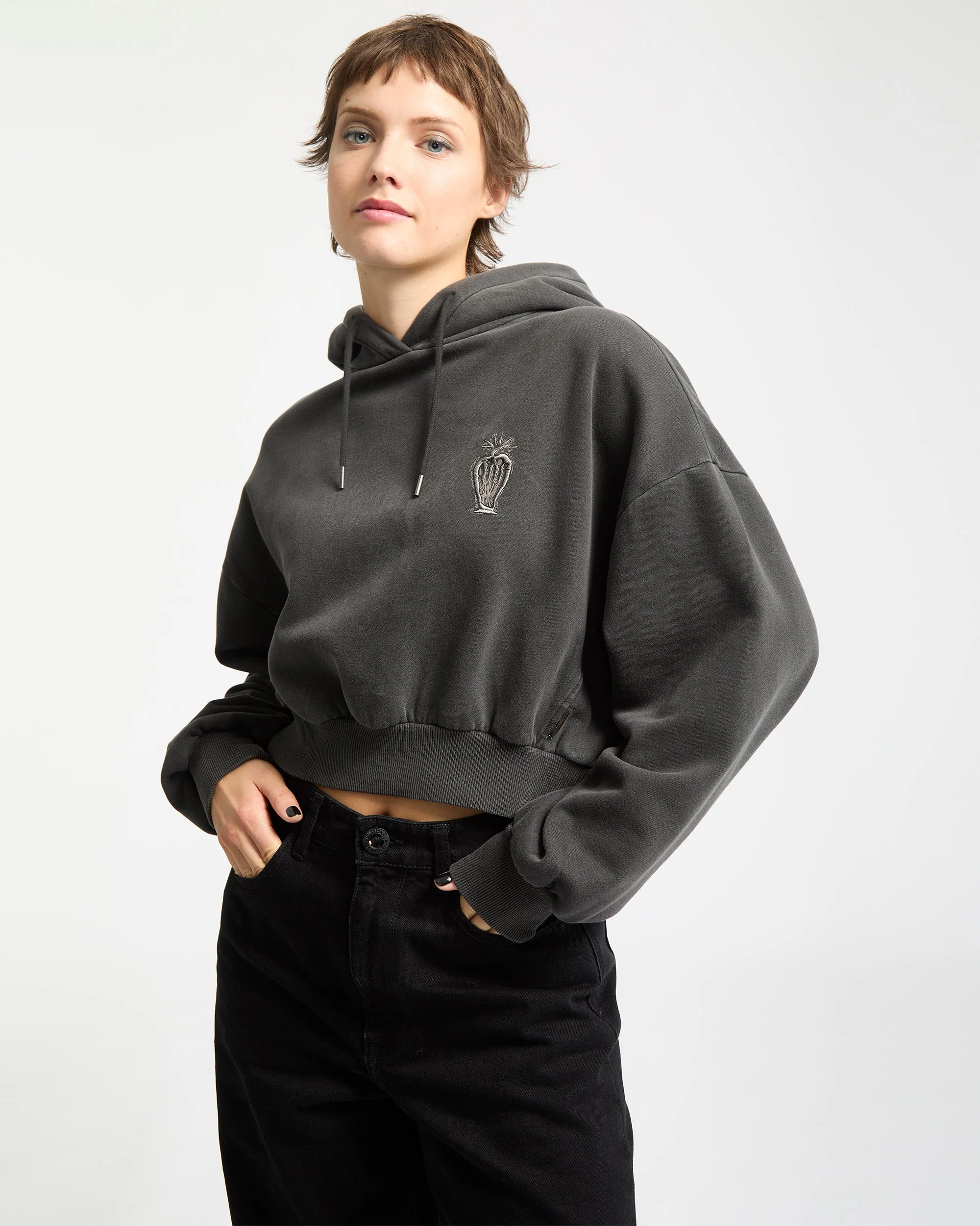 Sweat À Capuche Vaderetro - Vintage Black - Image 7