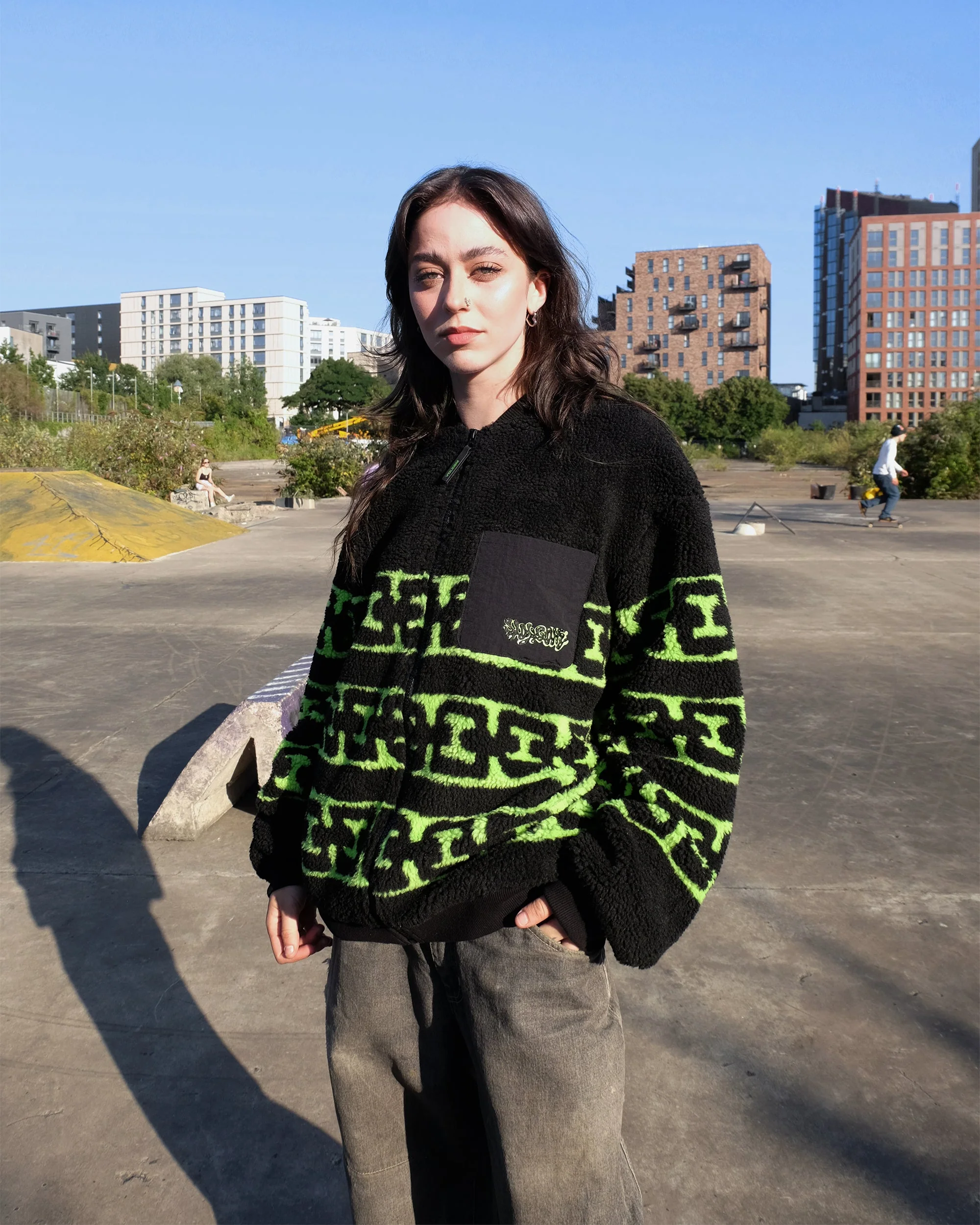 Sweat sherpa zippé Zephyr - BLACK - Image 2