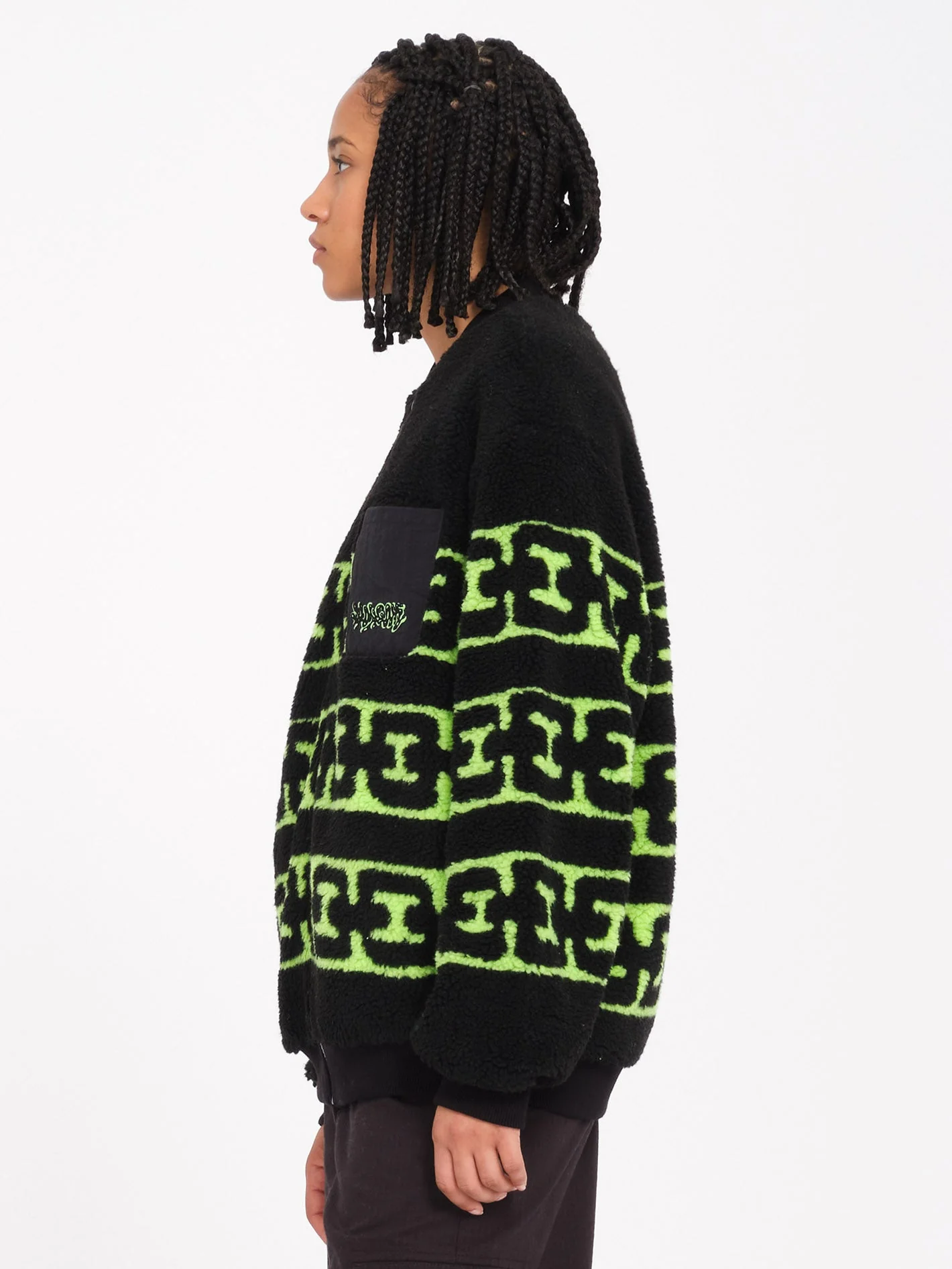 Sweat sherpa zippé Zephyr - BLACK - Image 4