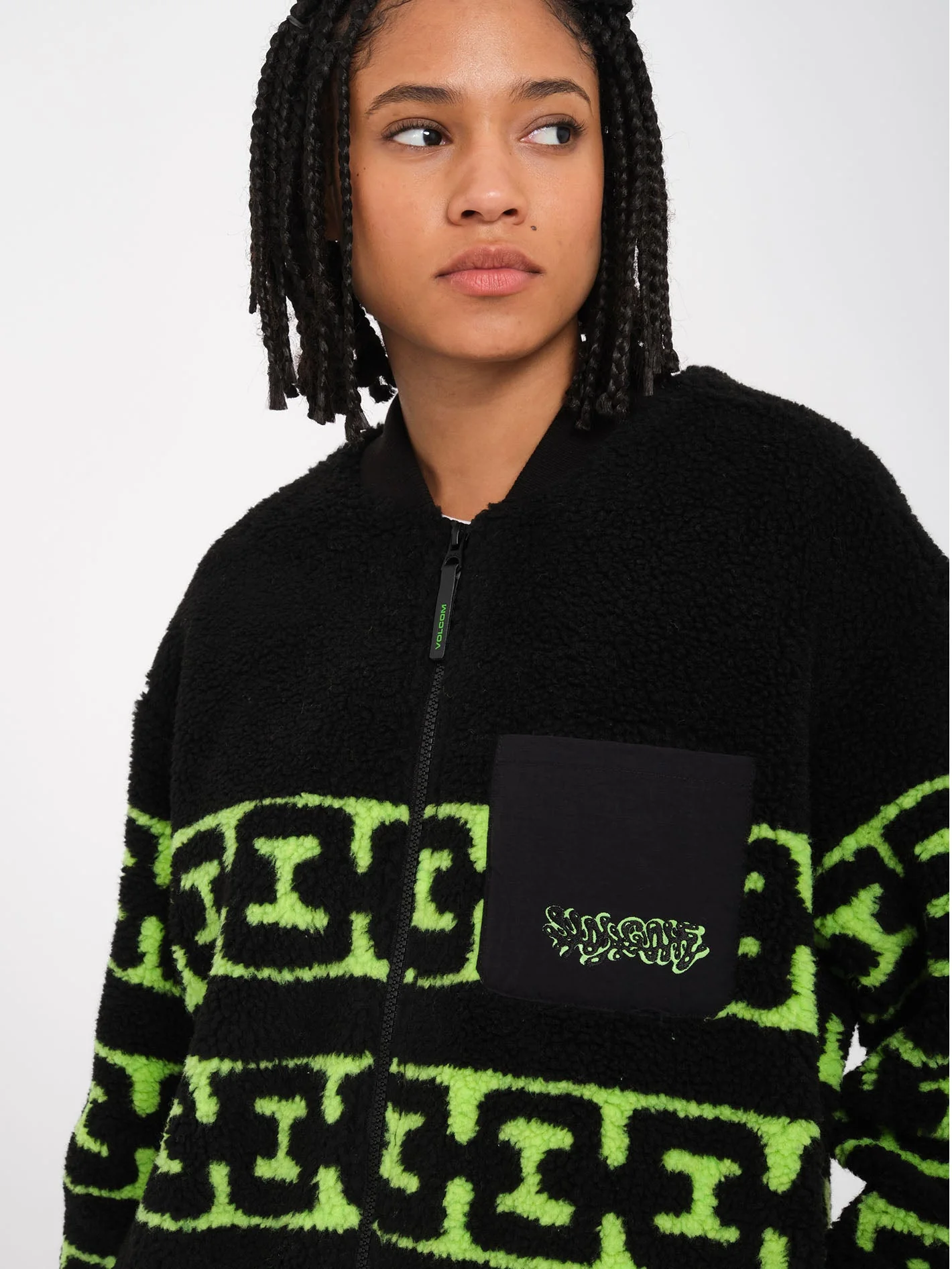 Sweat sherpa zippé Zephyr - BLACK - Image 5