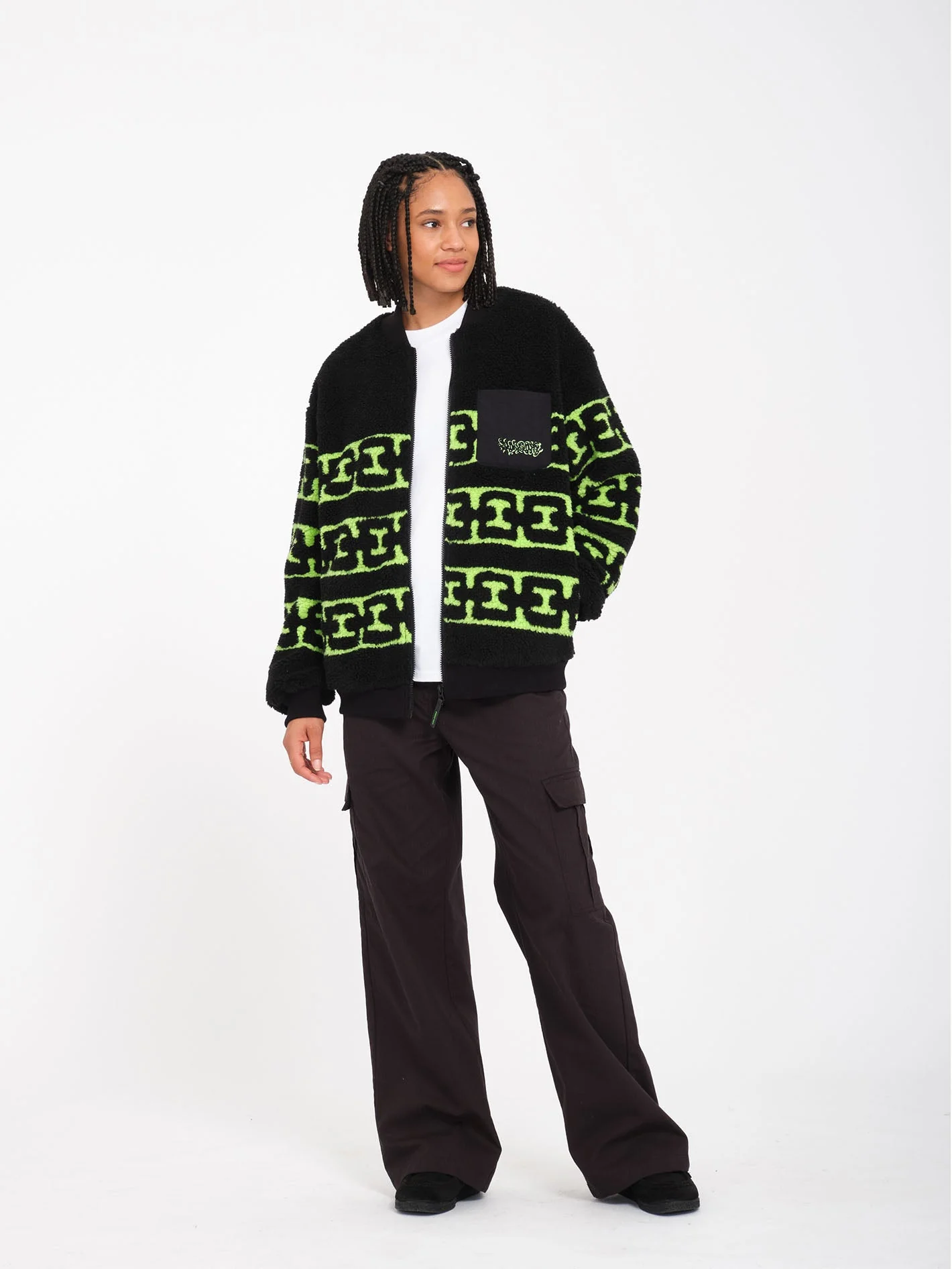 Sweat sherpa zippé Zephyr - BLACK - Image 6