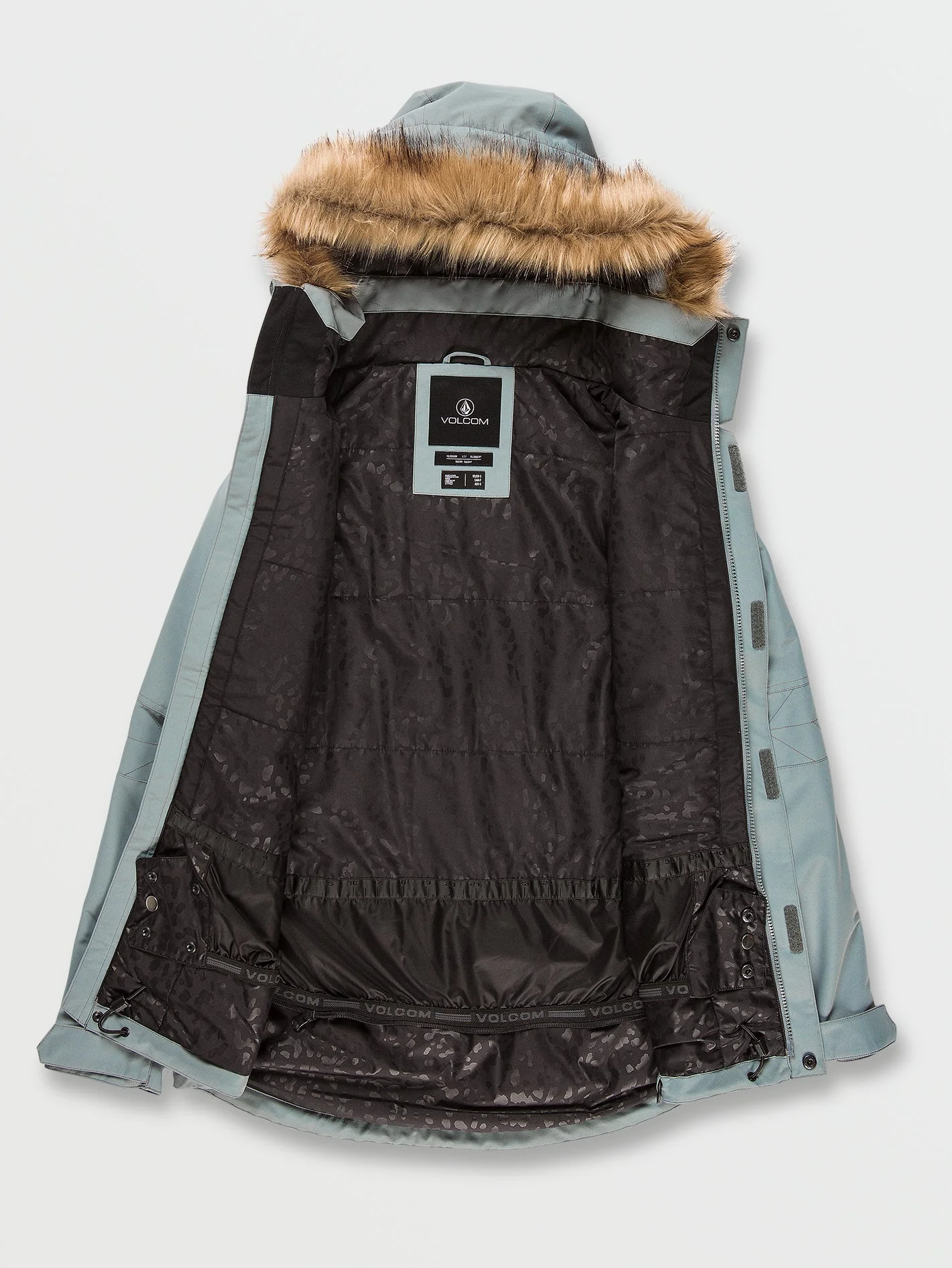 Veste de snow Fawn Insulated - Green Ash - Image 5