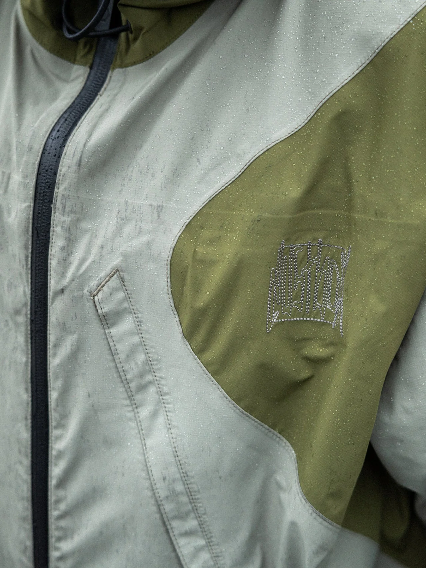 Veste Gore-Tex Dustlake - LIGHT MILITARY - Image 10