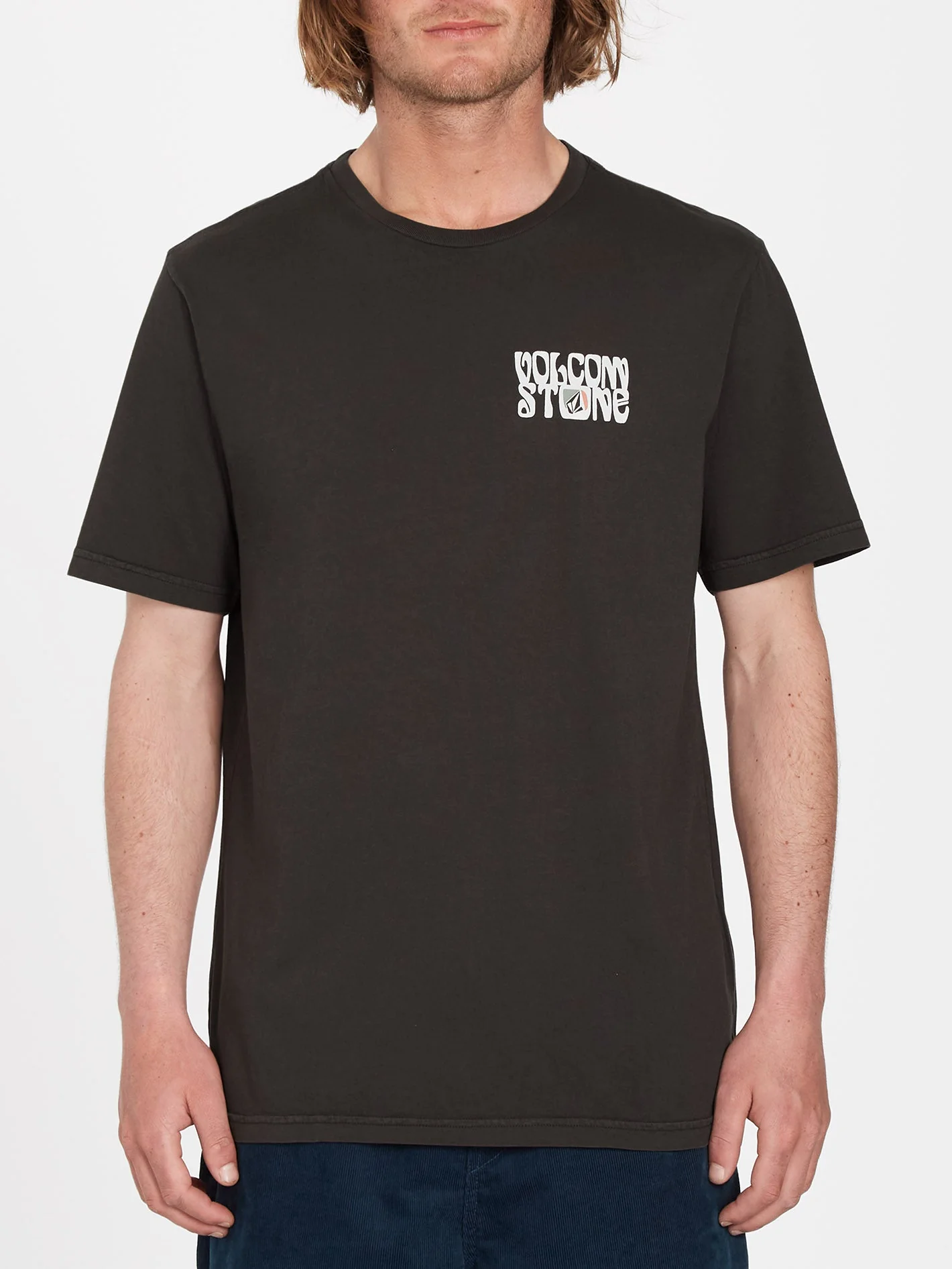 T-shirt Feline - RINSED BLACK - Image 2