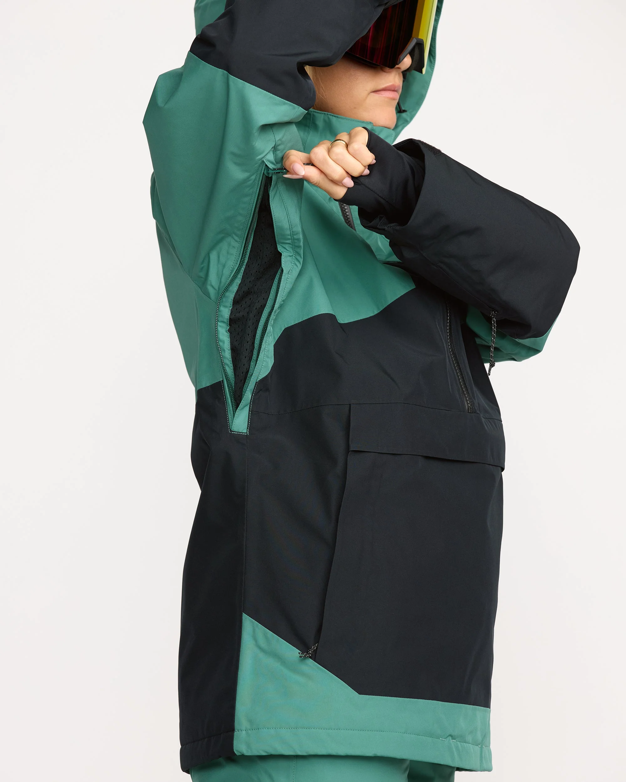Veste Pullover Gore-tex insulated Fern - Spruce Green - Image 8