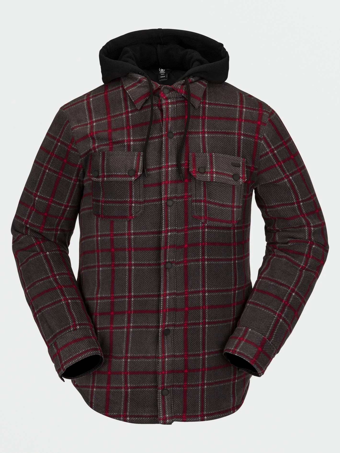 Veste Field Insulated Flannel - Black Plaid
