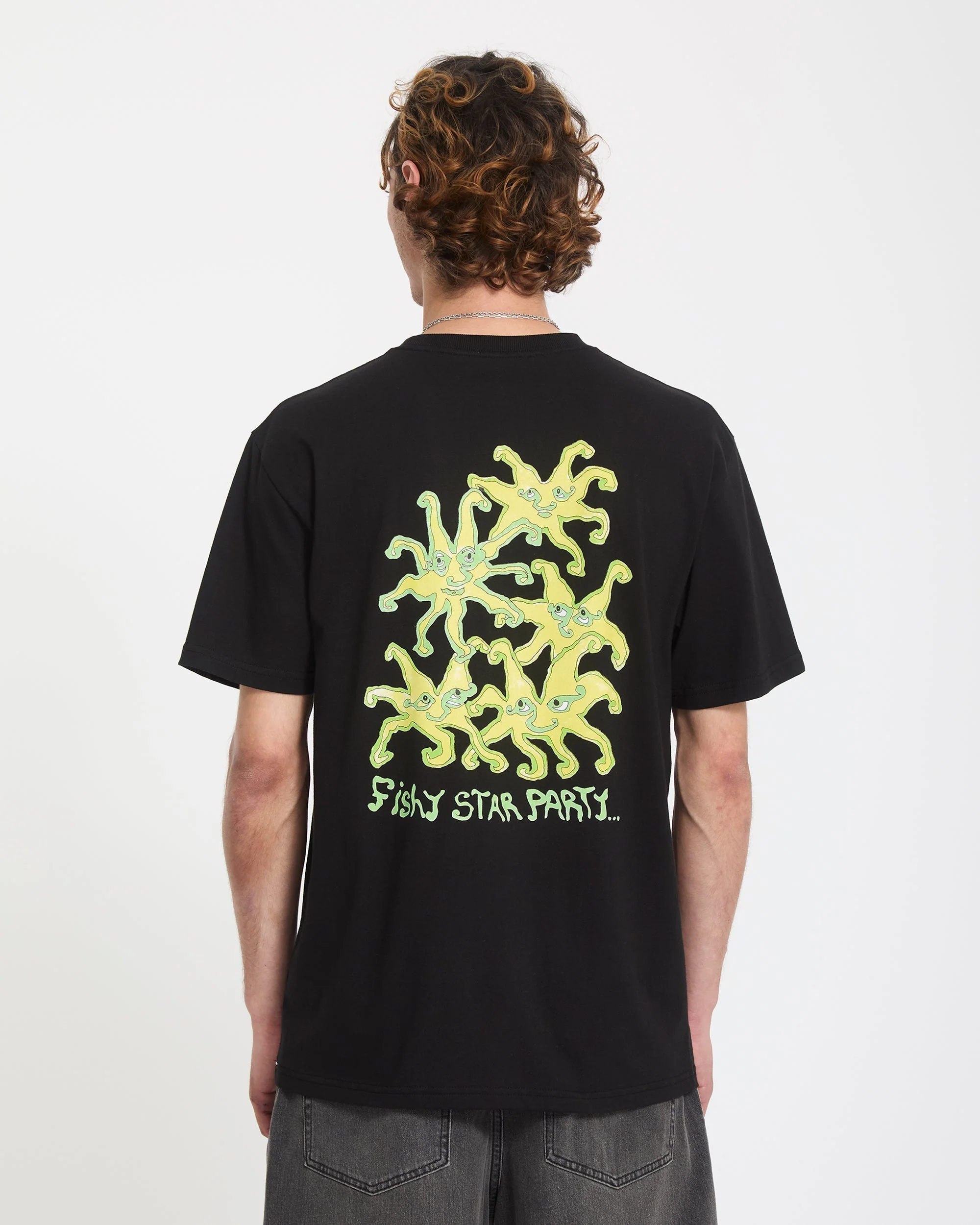 T-shirt Fishystar - Black - Image 2