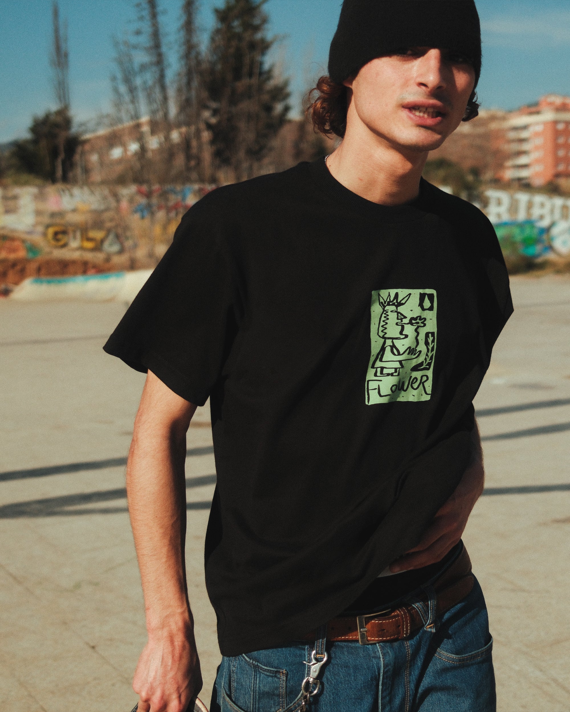 T-shirt Flowatch - BLACK - Image 4
