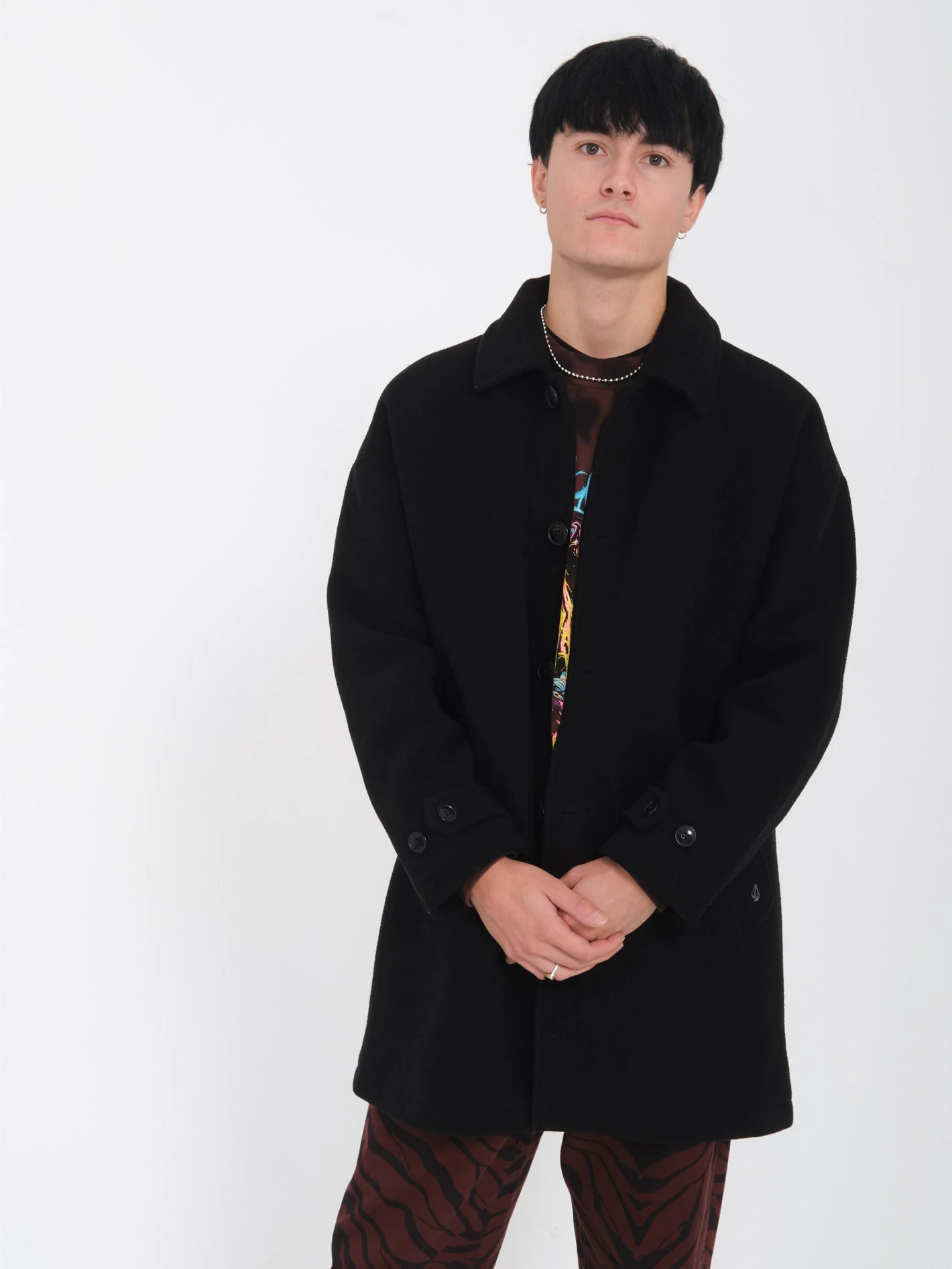 Manteau Peacoat Floyder - BLACK