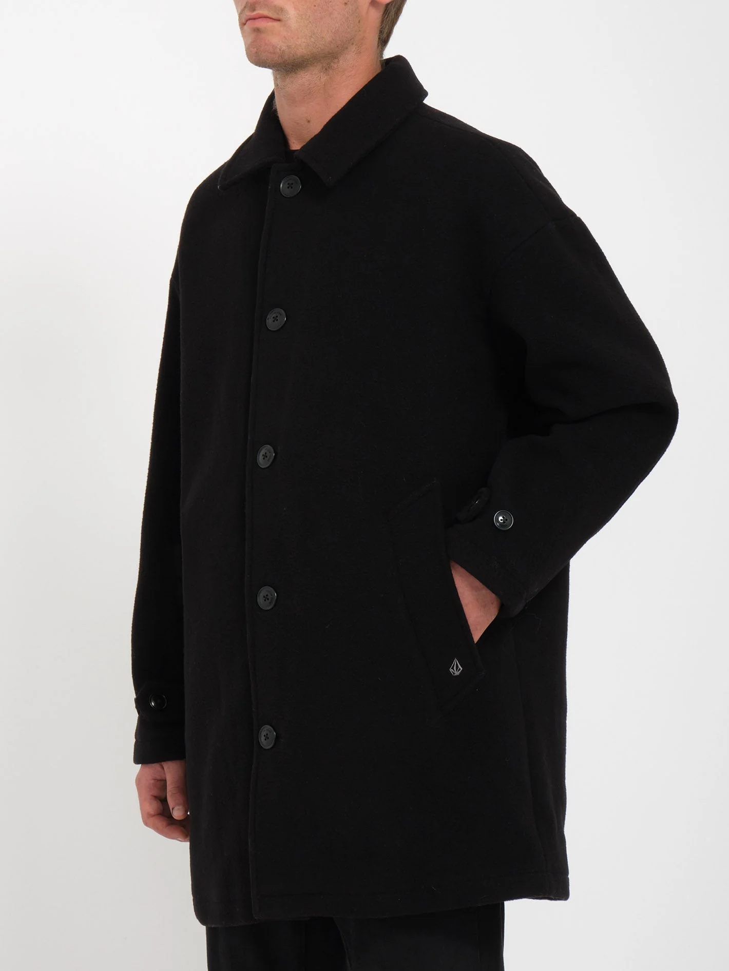 Manteau Peacoat Floyder - BLACK - Image 10
