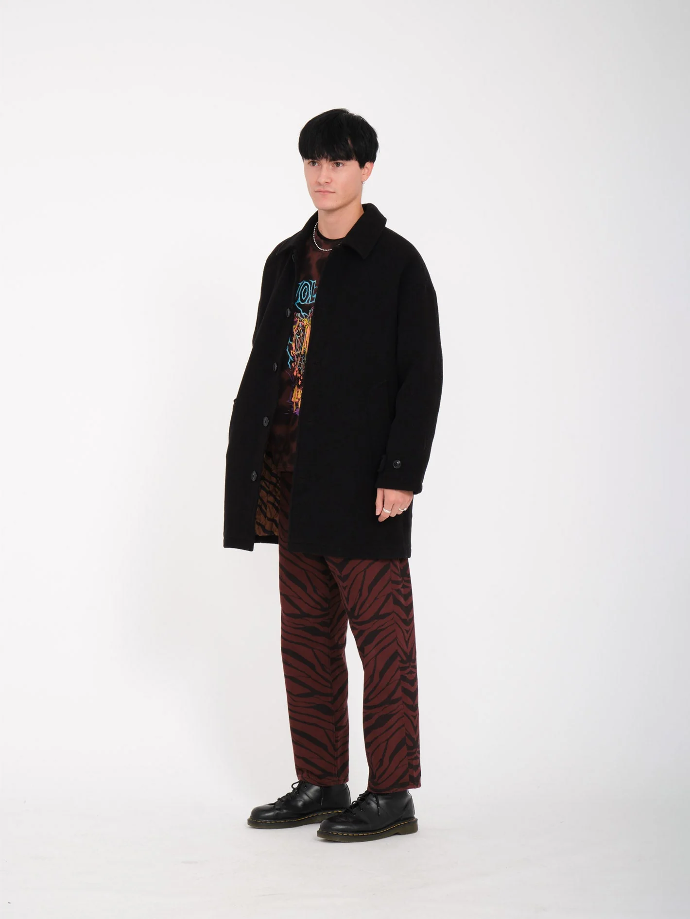 Manteau Peacoat Floyder - BLACK - Image 11