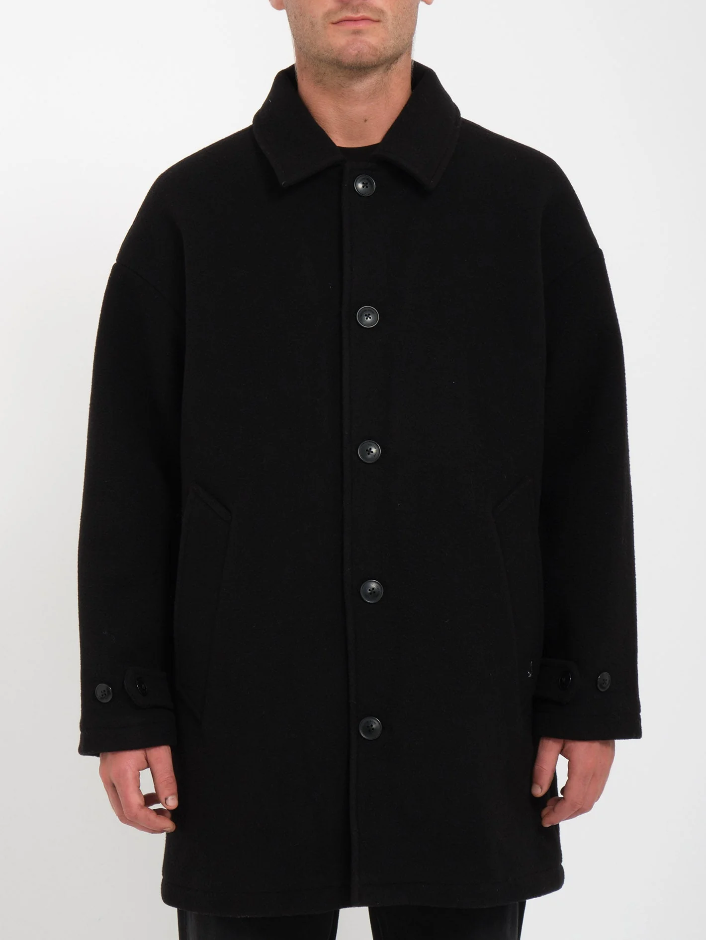 Manteau Peacoat Floyder - BLACK - Image 13