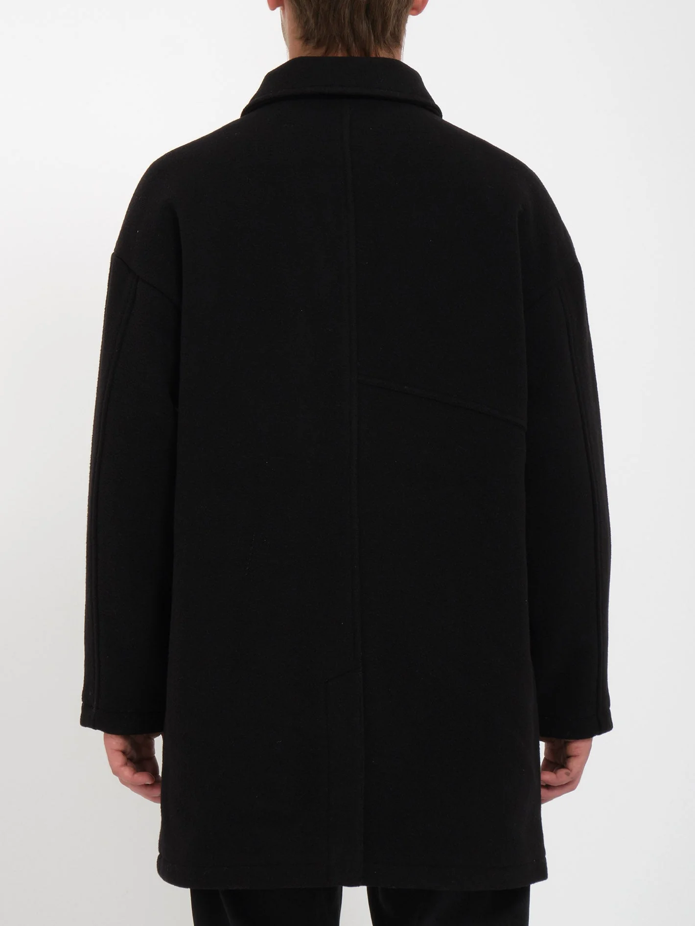 Manteau Peacoat Floyder - BLACK - Image 2