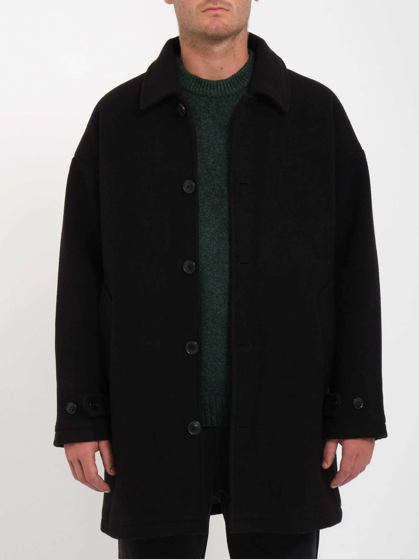 Manteau Peacoat Floyder - BLACK - Image 6
