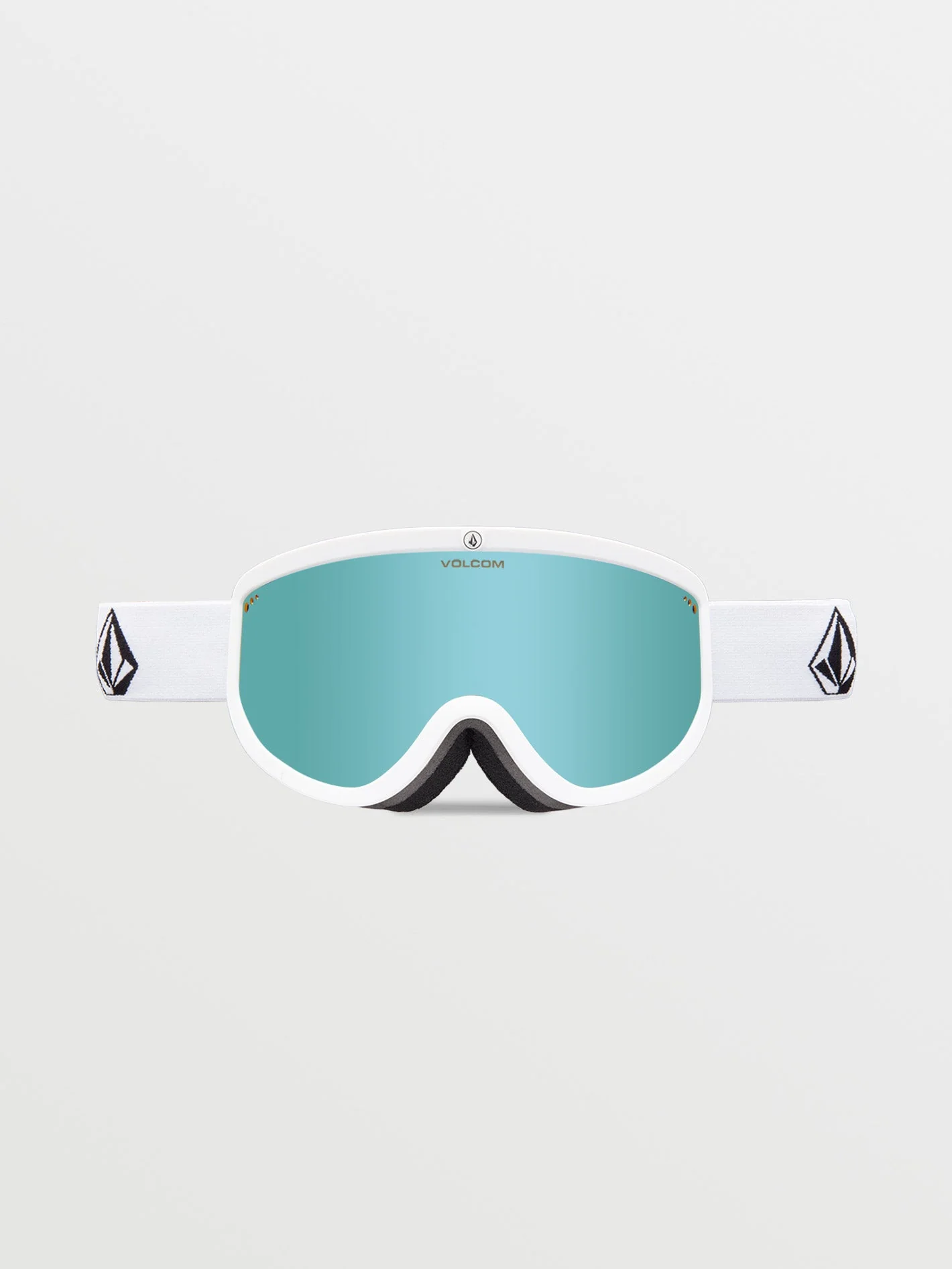 Masque de snow Footprints Matte White Stone (+écran bonus - Gris foncé) - Ice Chrome - Image 2