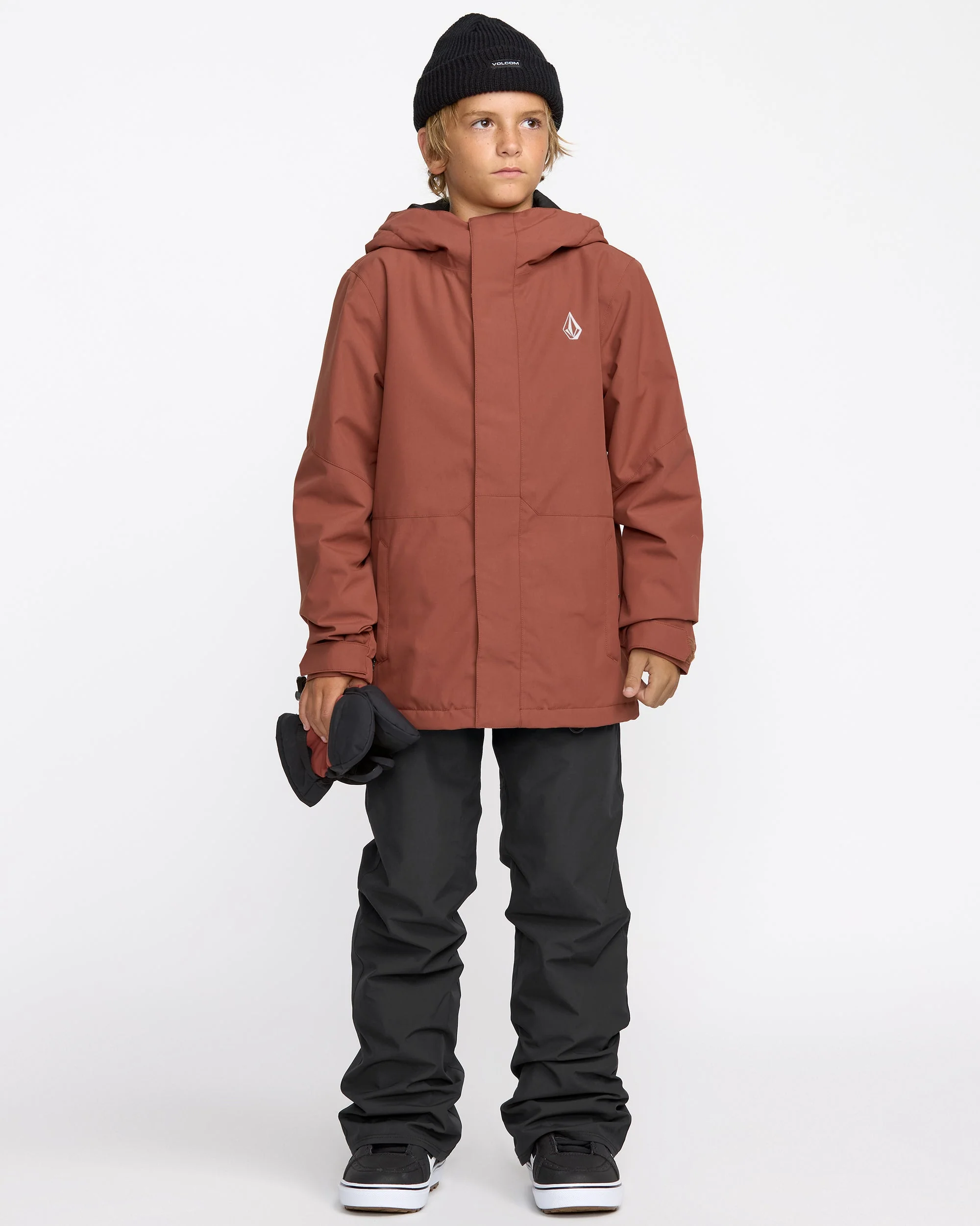 Pantalon Freakin Chino Youth Insulated - Black - Image 3