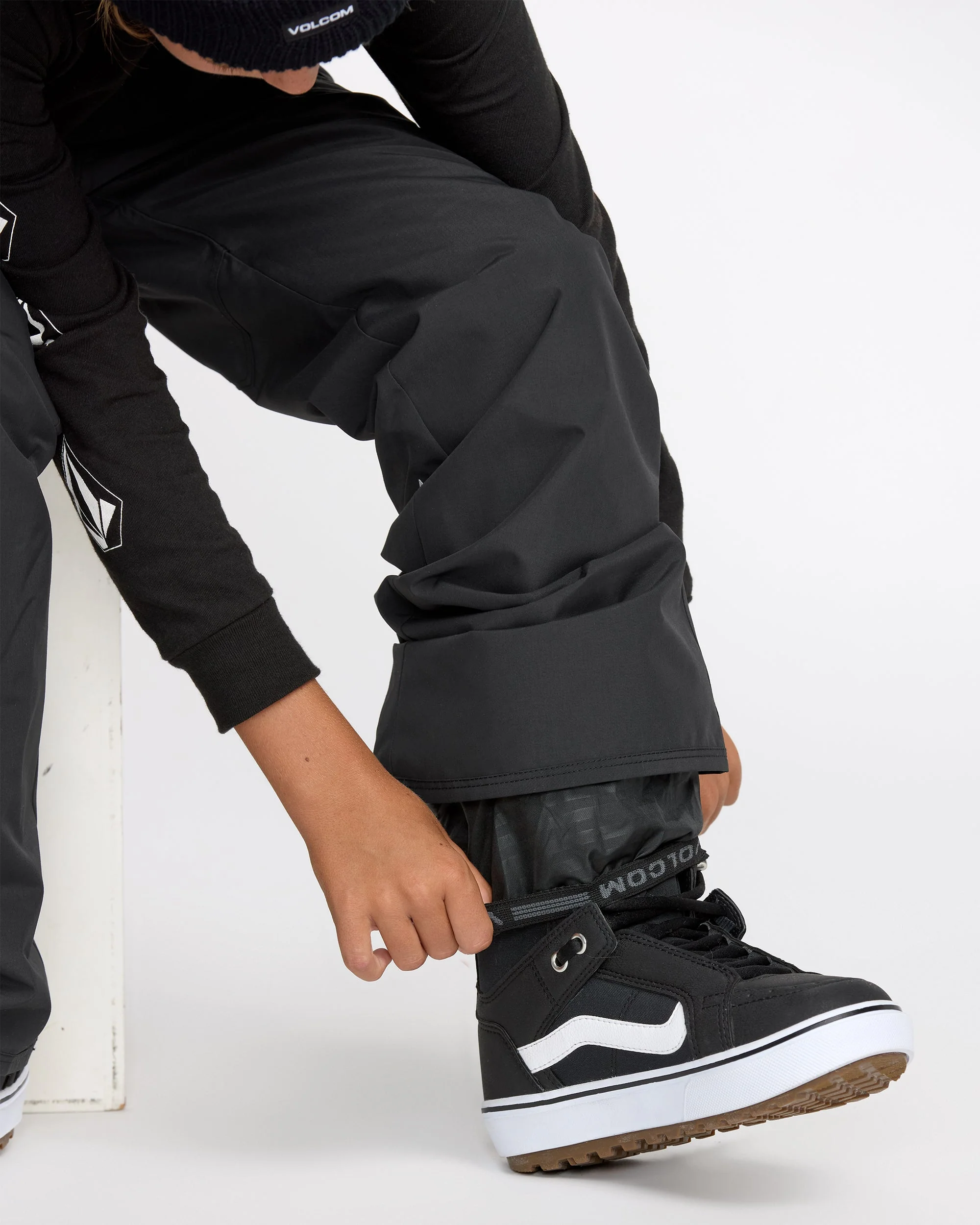 Pantalon Freakin Chino Youth Insulated - Black - Image 7