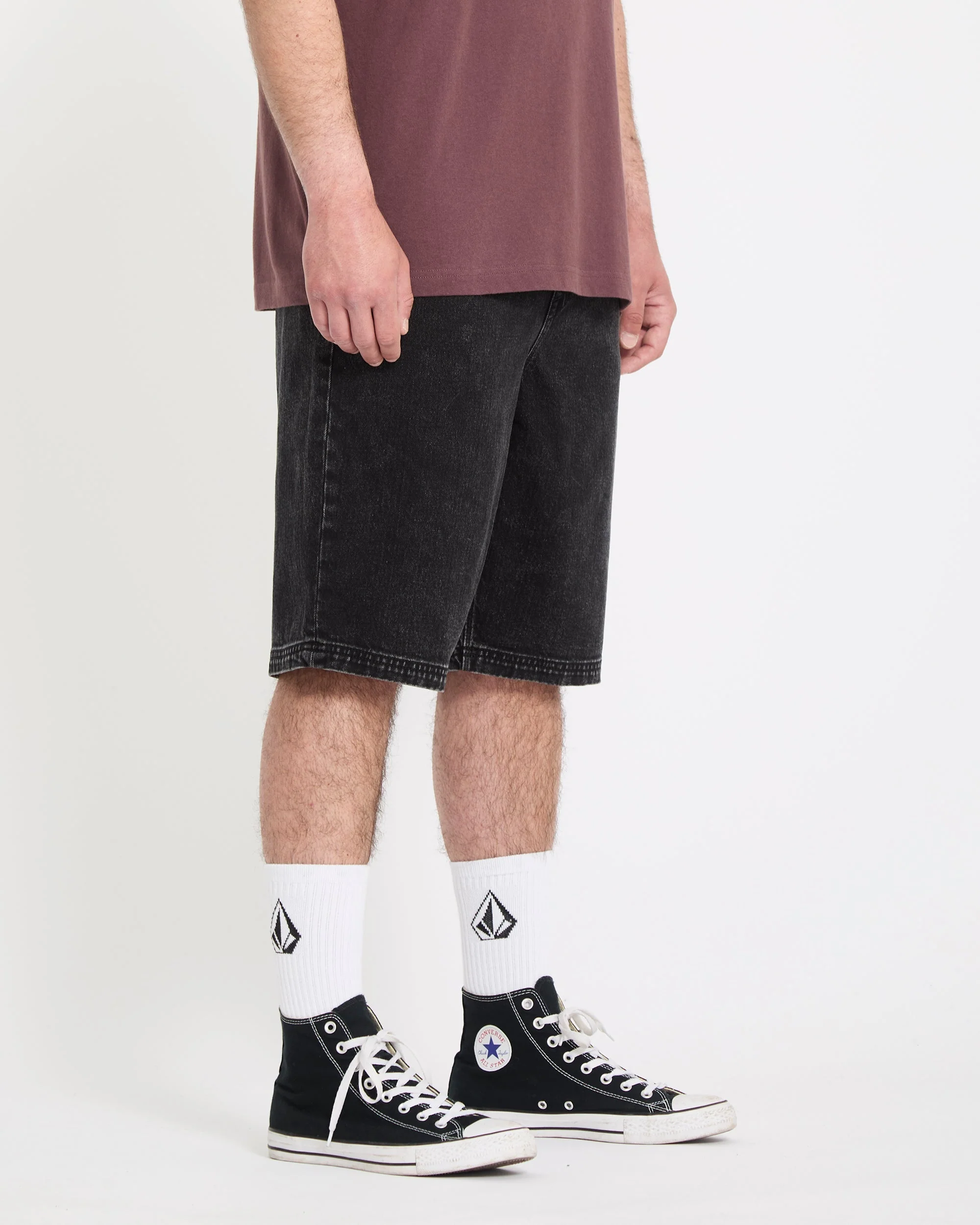 Short en denim Freazy 22" - Blackity Black - Image 3